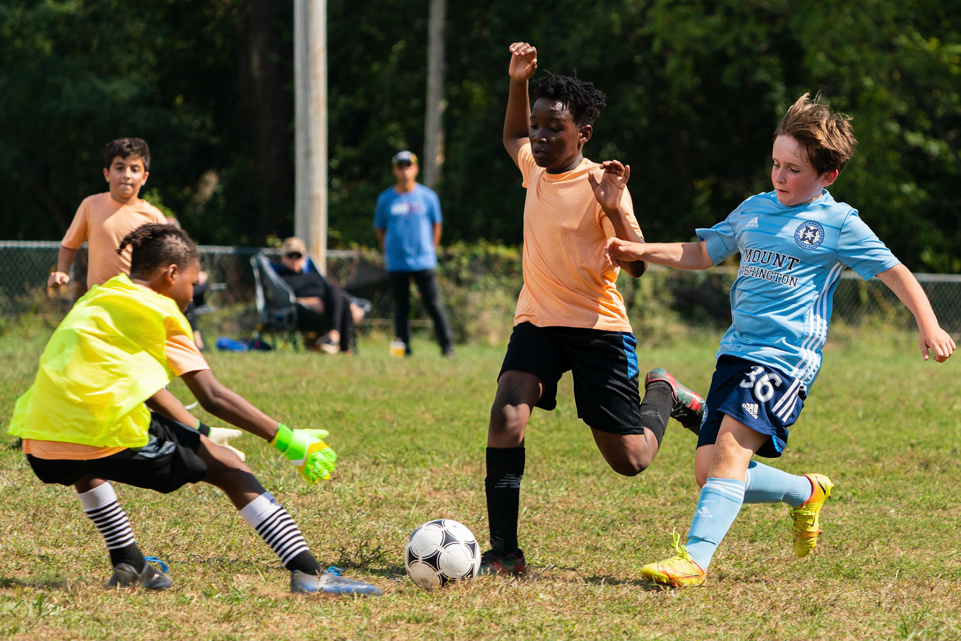 Mt. Washington’s Graham attacks the goal during their home game against Northwest SC on September 25, 2022.