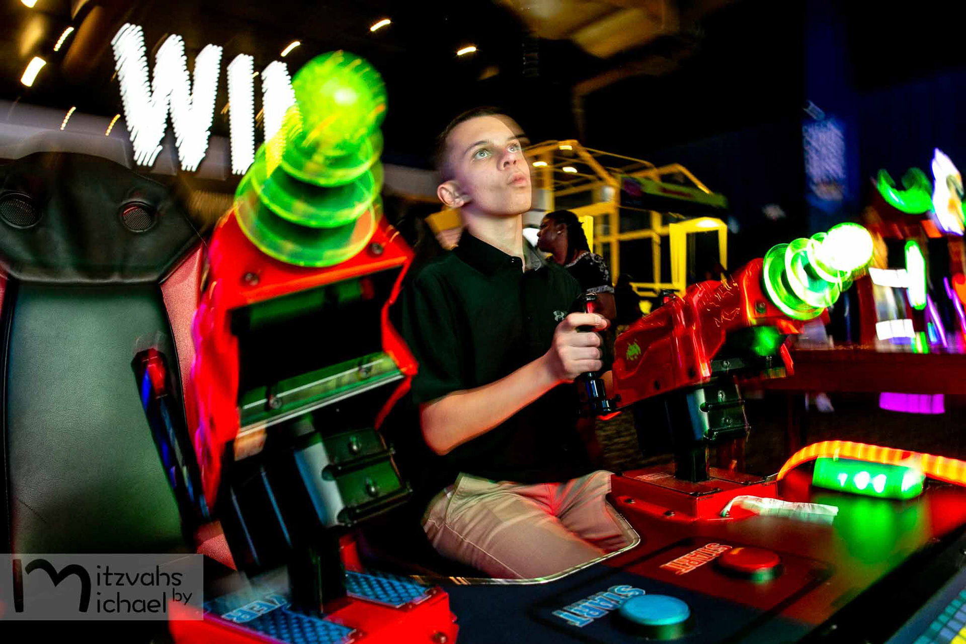 Colin's Bar Mitzvah at Eldersburg Jewish Congregation and Dave and Buster's on Saturday, June, 22, 2019.