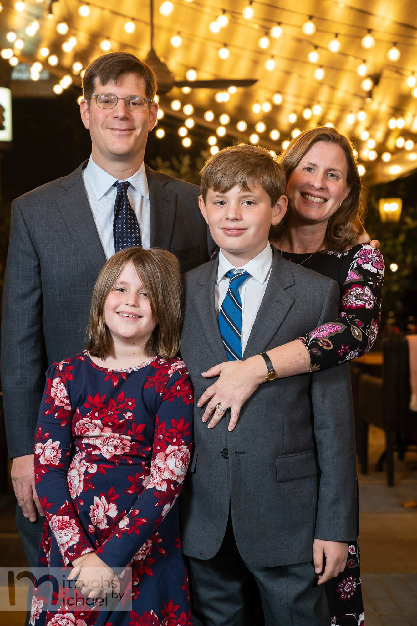 Ben’s Temple Micah Bar Mitzvah kid’s party at Pinstripes in Georgetown and family dinner at Sfoglina in Van Ness.