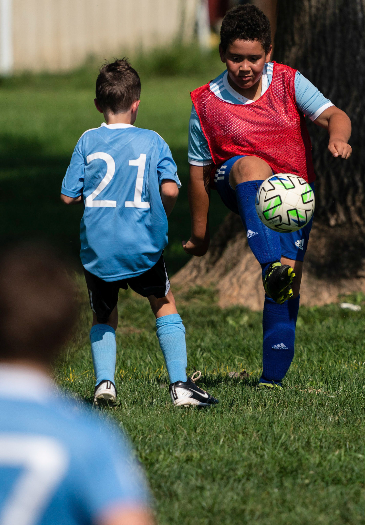 The Mt. Washington U10 Travel soccer team defeats 4-2 St. Philip Neri.
