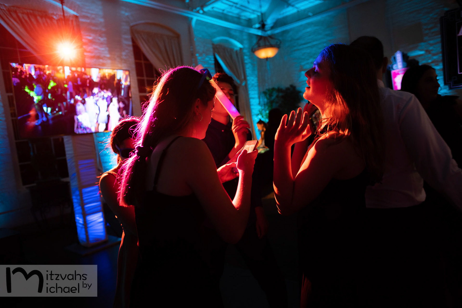 Cora’s Beth Shalom Bat Mitzvah party at The Great Room at Savage Mill.