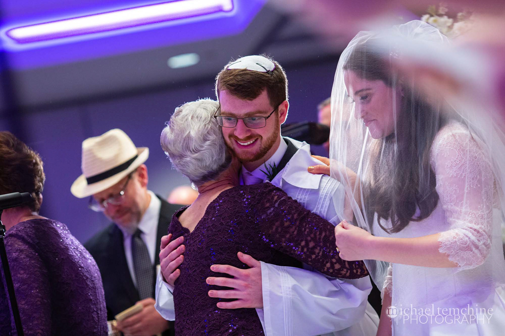 Yael and Eitan’s modern orthodox Jewish wedding at the Grand Hyatt in Washington D.C. on Sunday, August 25, 2019.