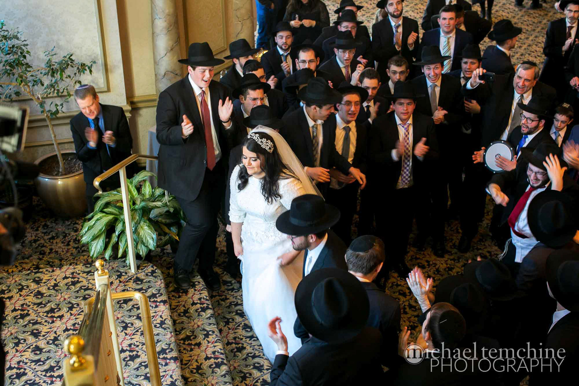Tali and John's Frum Orthodox Jewish wedding at the Valley Mansion, Baltimore, MD on Sunday, March 17, 2019.