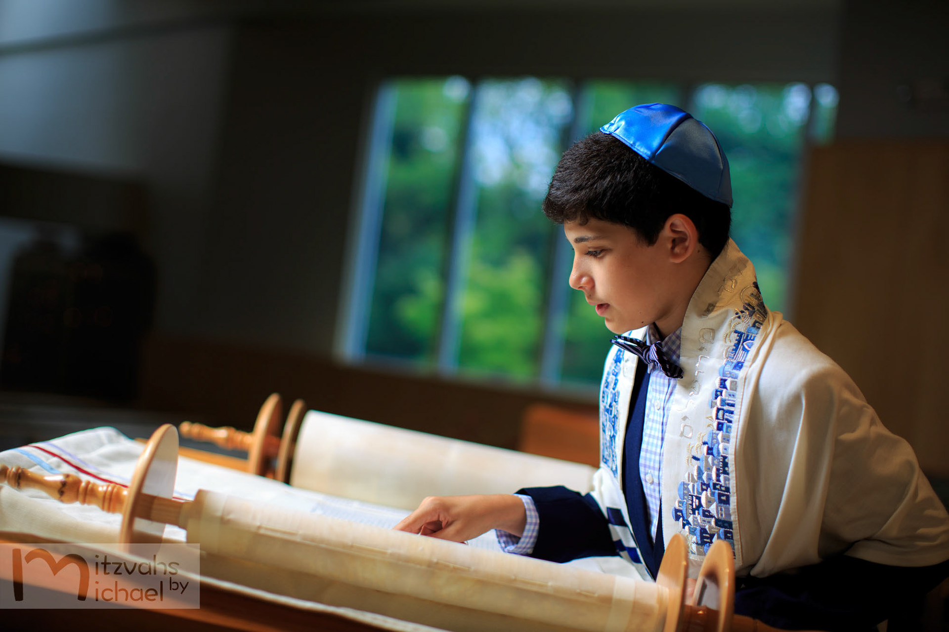 Ari’s Bar Mitzvah portraits at Bnai Shalom of Olney.