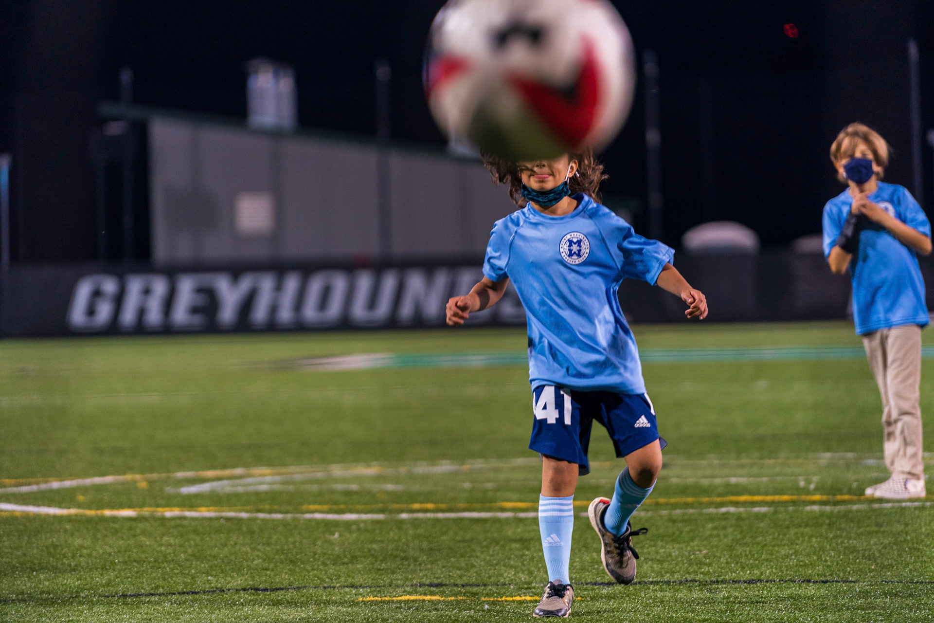 Members of the Mt. Washington Soccer Club (rec and travel) visited the Loyola Greyhounds for a game against Lafayette on Saturday, October 9, 2021.