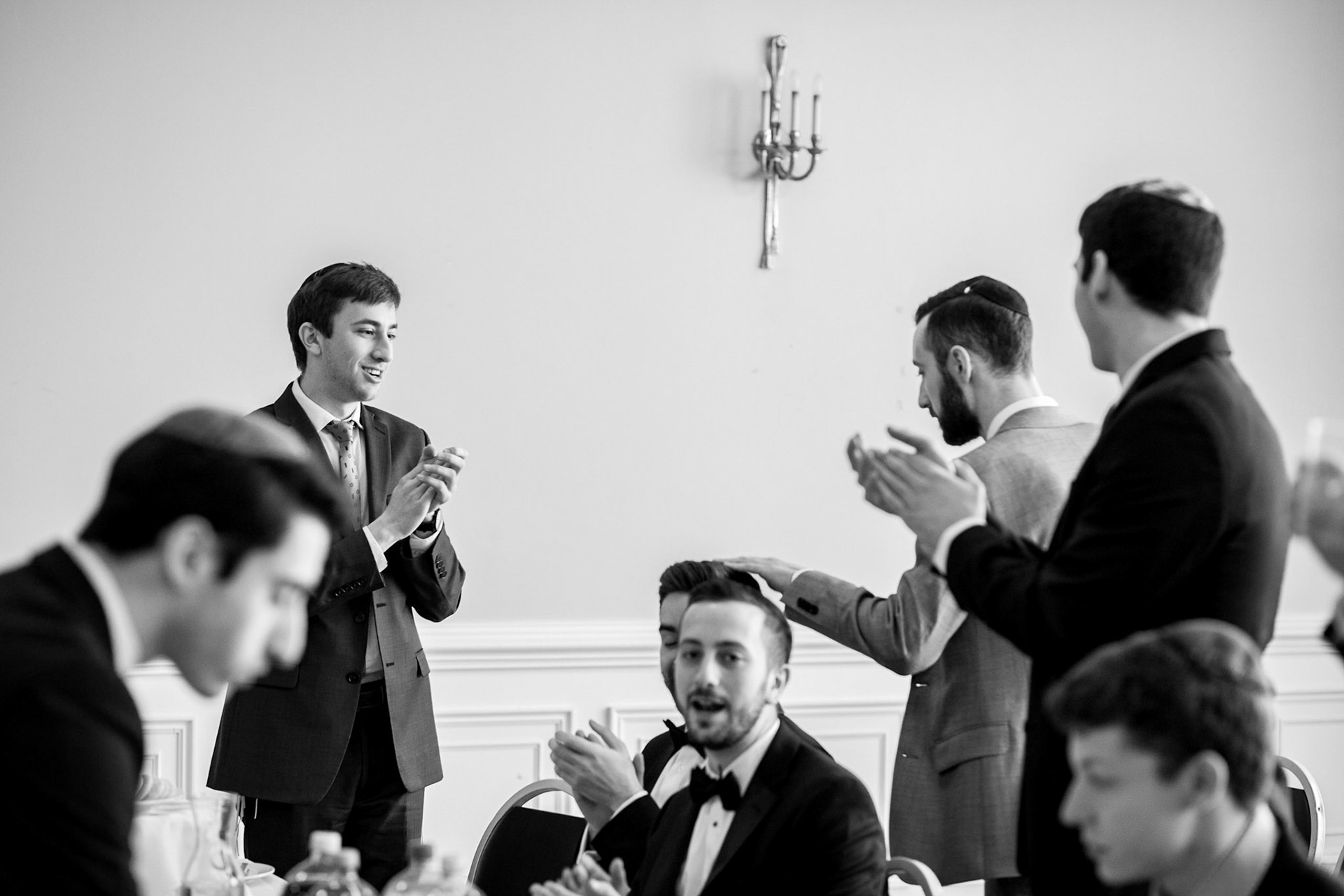 Alison and Shai wed at Beth Tfiloh in Baltimore, MD on Sunday, December 23, 2018.