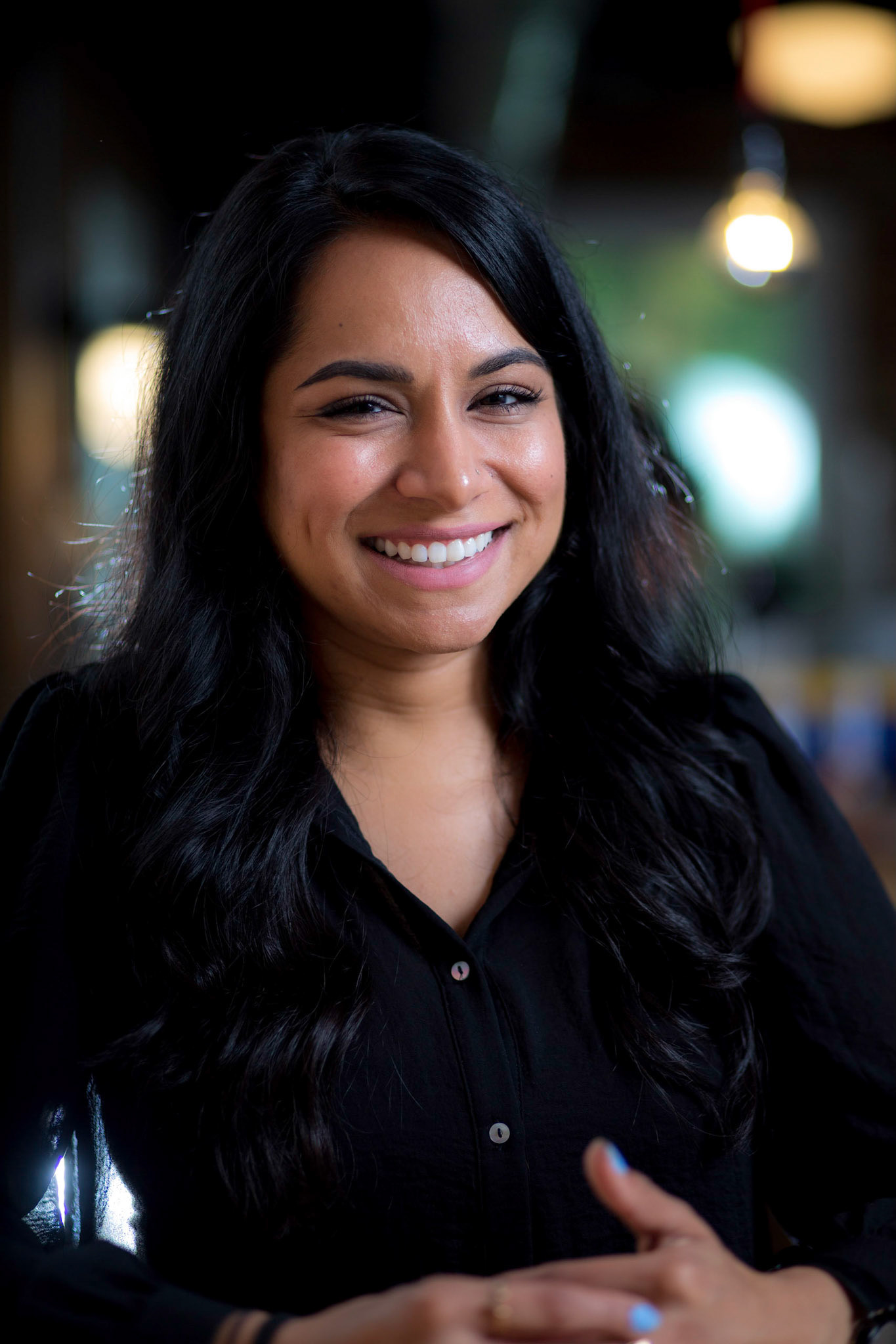 Portraits and headshots of Mikaela Seligman, CEO of AchieveMission.