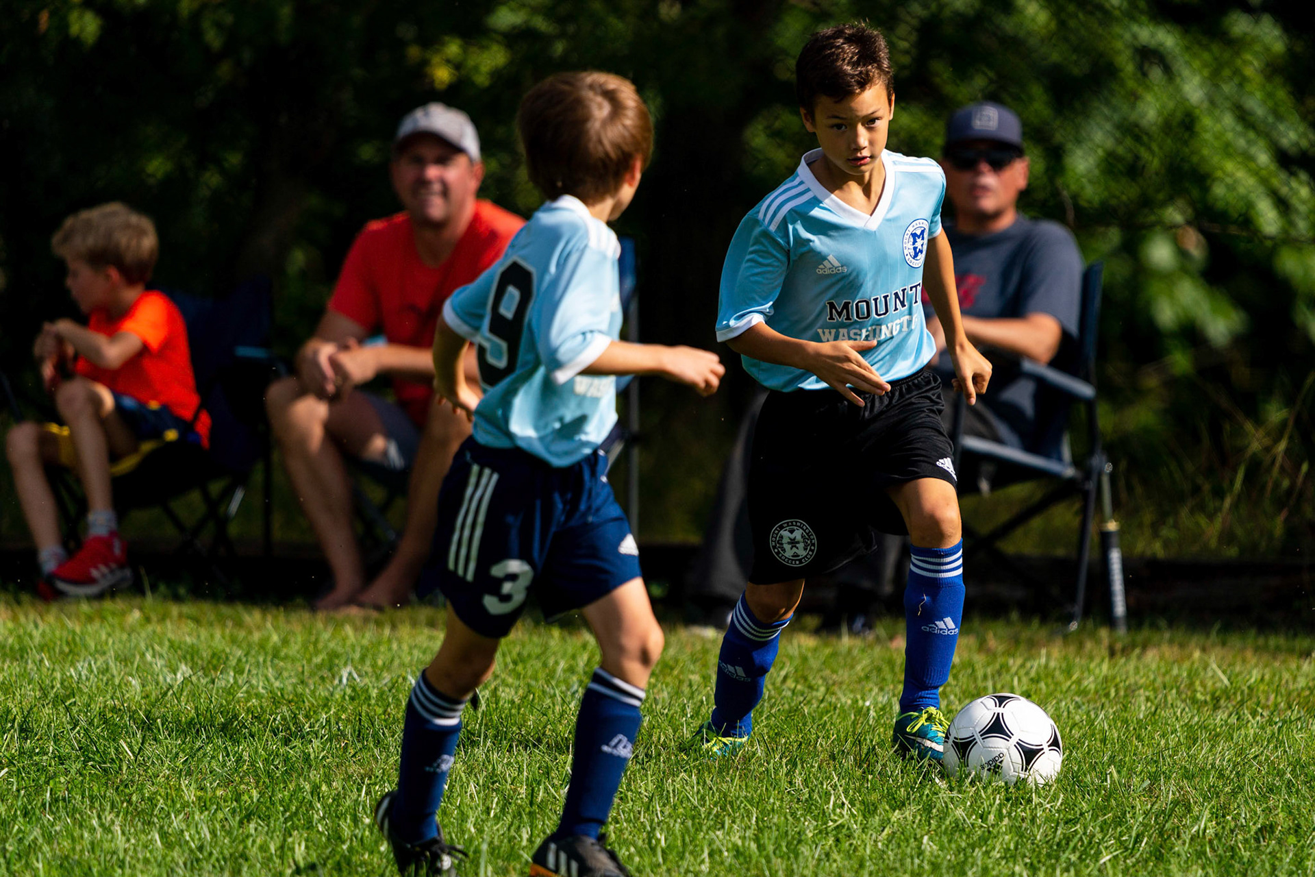 Mt. Washington U-10 travel team plays Immaculate Conception at home on Saturday, October 2, 2021.