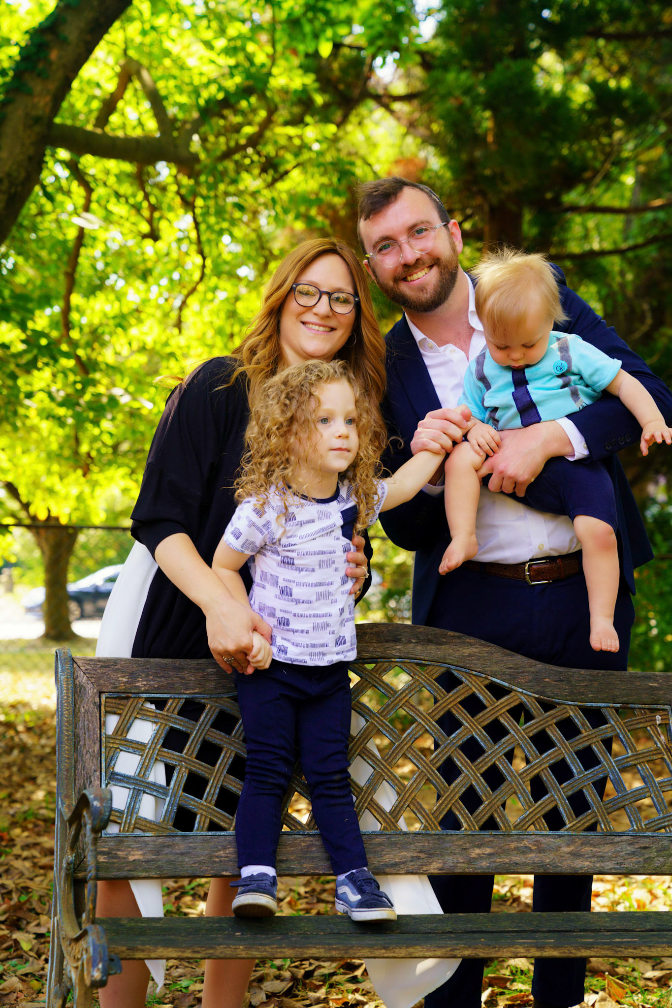 Daniel’s upsherin on the occasion of his third birthday at Rabbi Goldberger’s shul, Tiferes Yisroel.