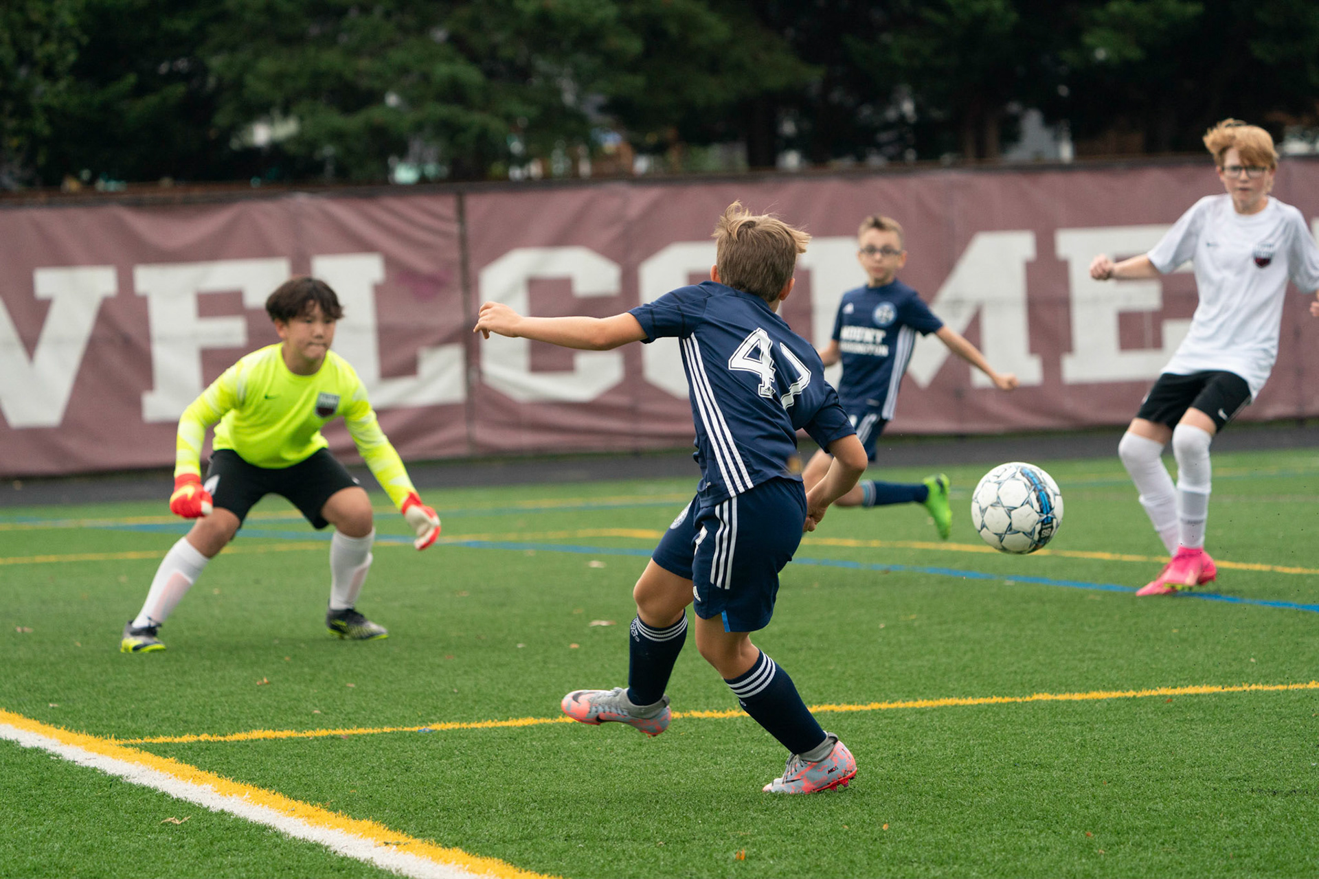 MWS opens their Fall season away at Towson, winning 4-0.