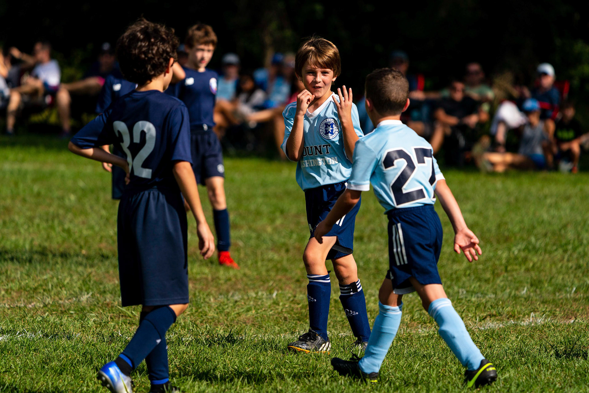 Mt. Washington U-10 travel team plays Immaculate Conception at home on Saturday, October 2, 2021.