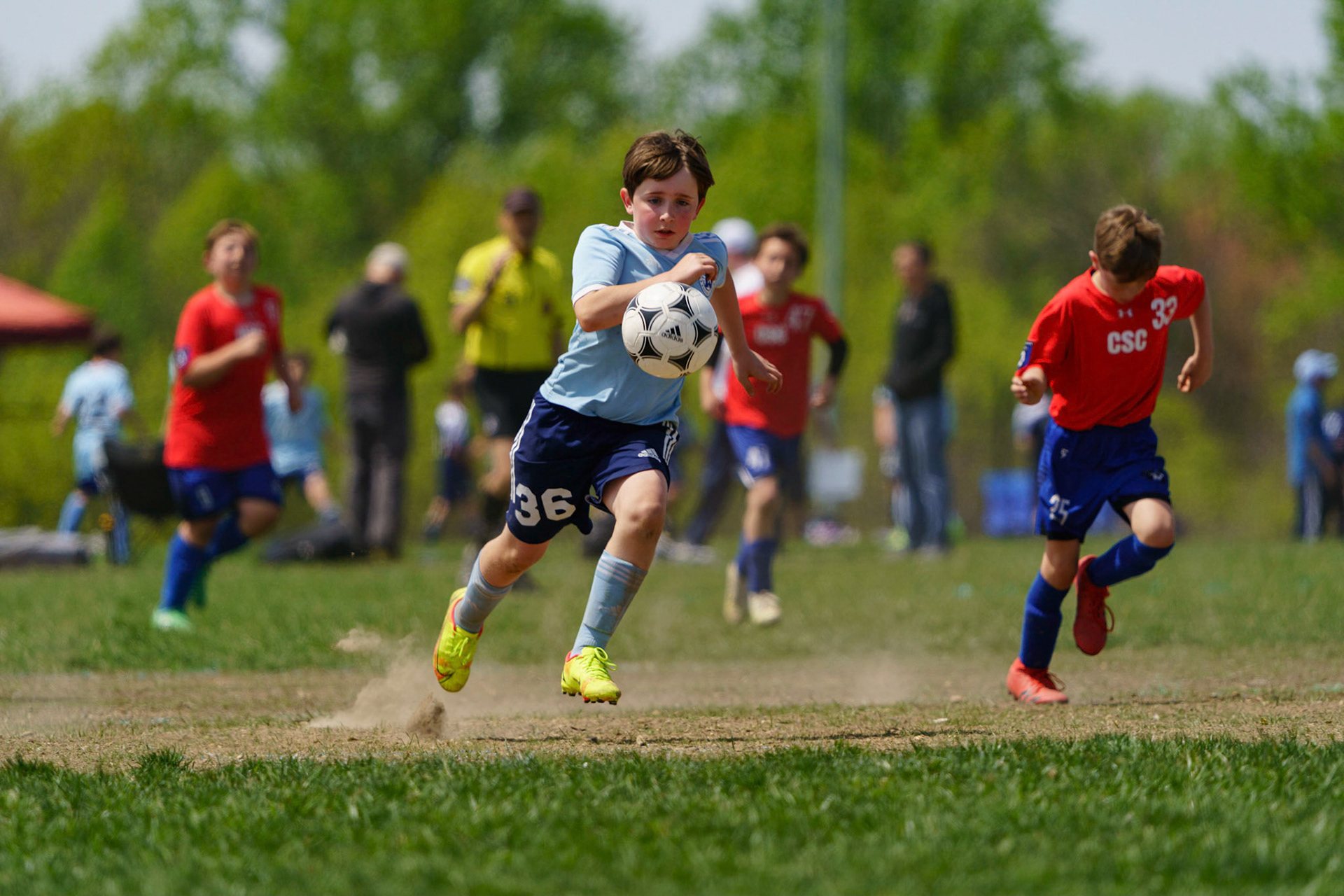Mt. Washington Spring Soccer game, April 30, 2022.