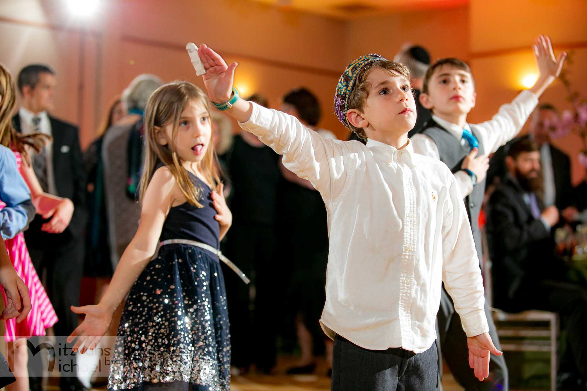 Rachel's Agudas Achim, Alexandria, VA Bat Mitzvah by Mitzvahs by Michael Temchine Photography and Pop Color Events.