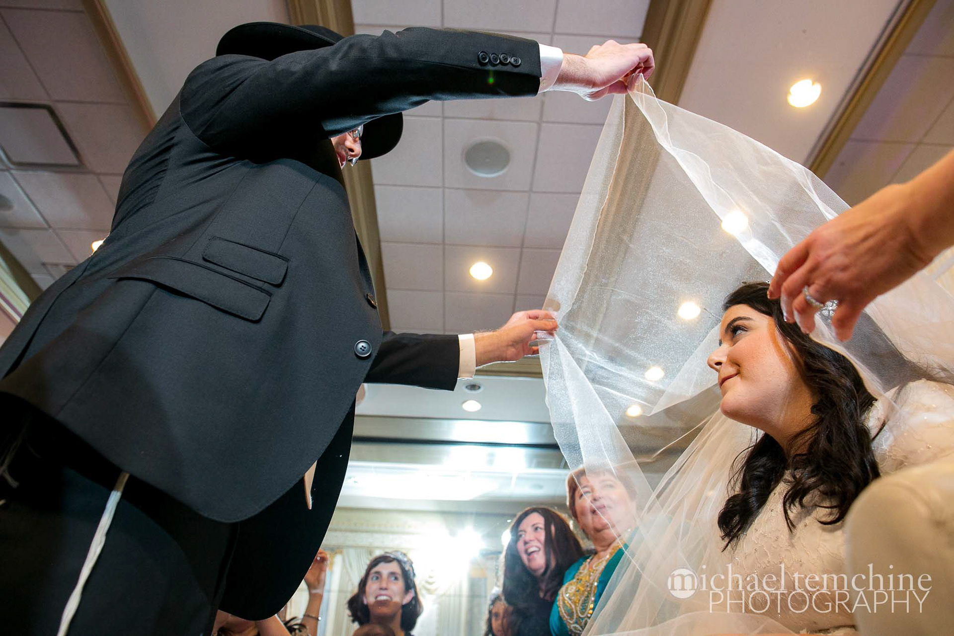 Tali and John's Frum Orthodox Jewish wedding at the Valley Mansion, Baltimore, MD on Sunday, March 17, 2019.