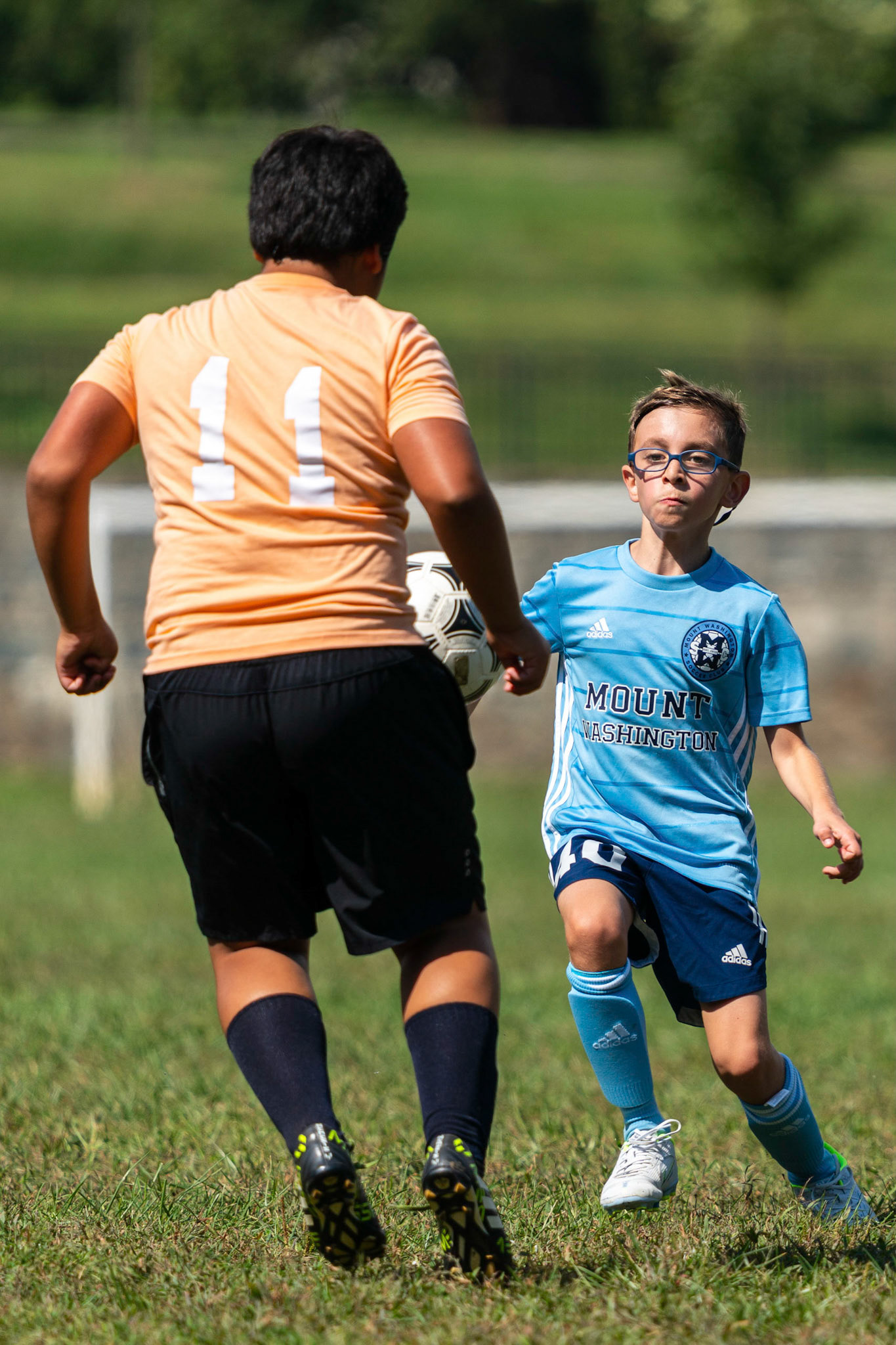 Mt. Washington’s Jonah takes on his opponent during their home game against Northwest SC on September 25, 2022.