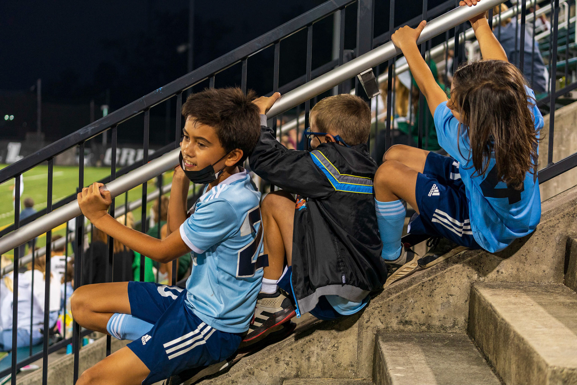 Members of the Mt. Washington Soccer Club (rec and travel) visited the Loyola Greyhounds for a game against Lafayette on Saturday, October 9, 2021.