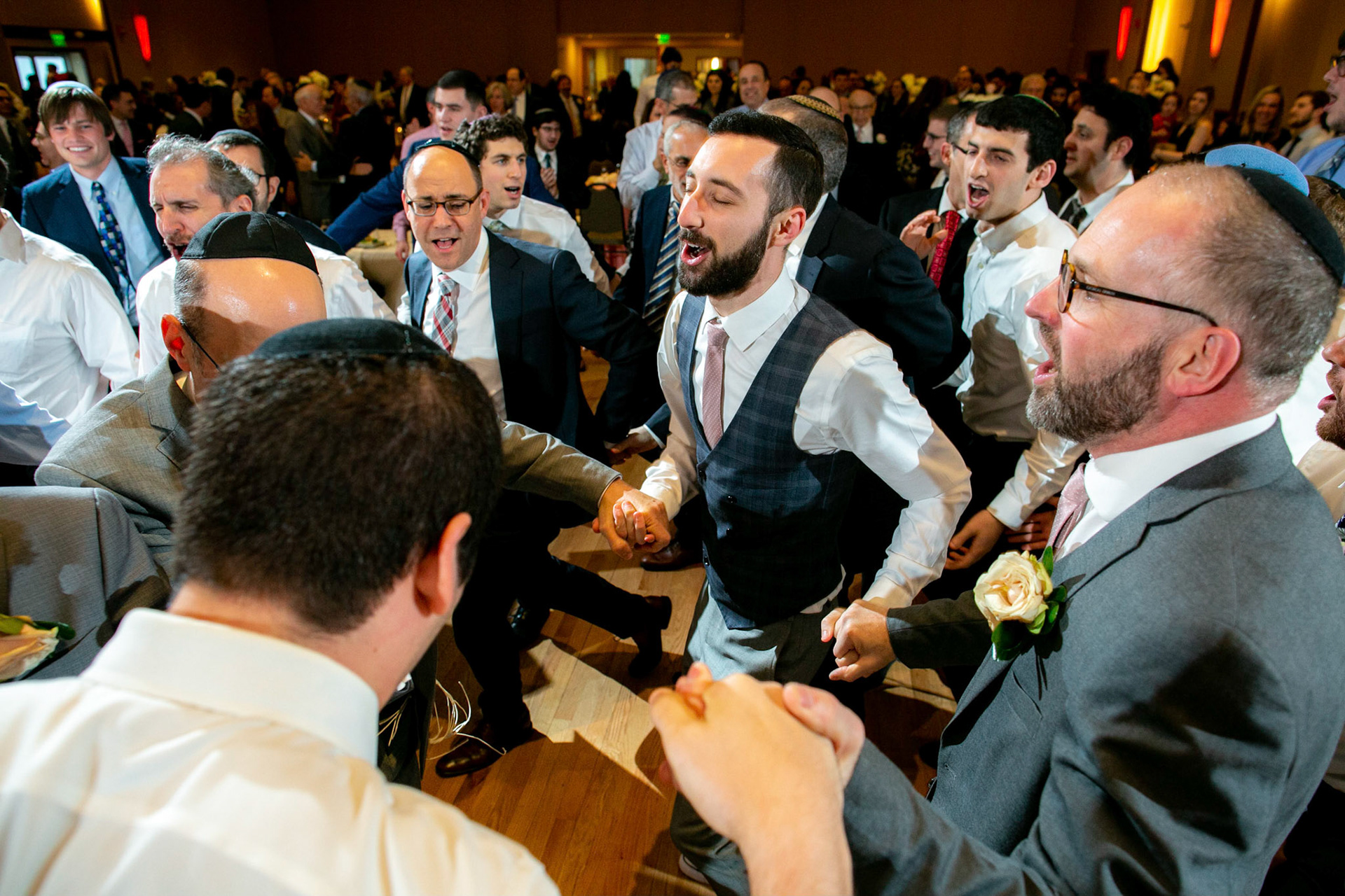 Alison and Shai wed at Beth Tfiloh in Baltimore, MD on Sunday, December 23, 2018.