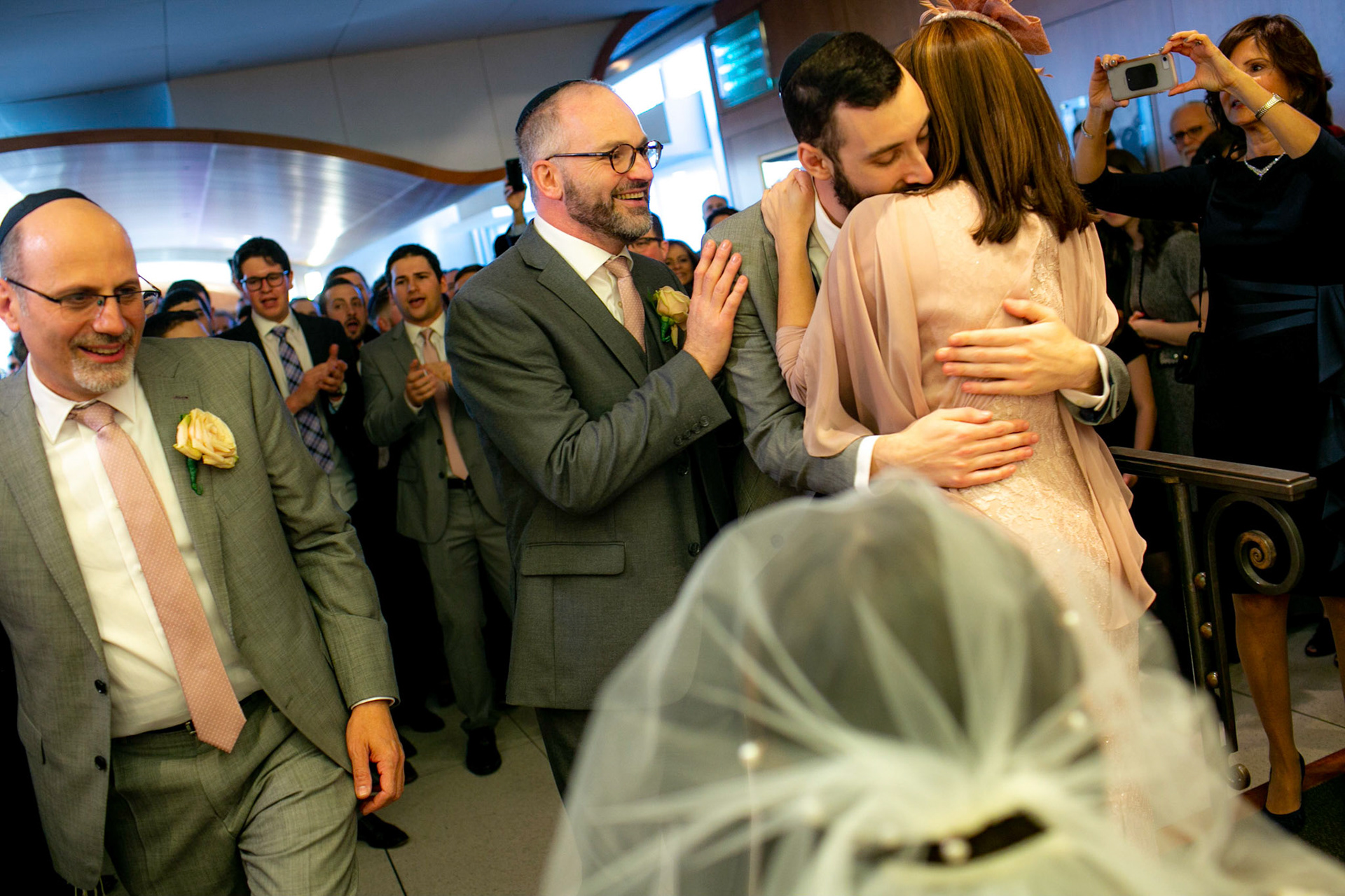 Alison and Shai wed at Beth Tfiloh in Baltimore, MD on Sunday, December 23, 2018.