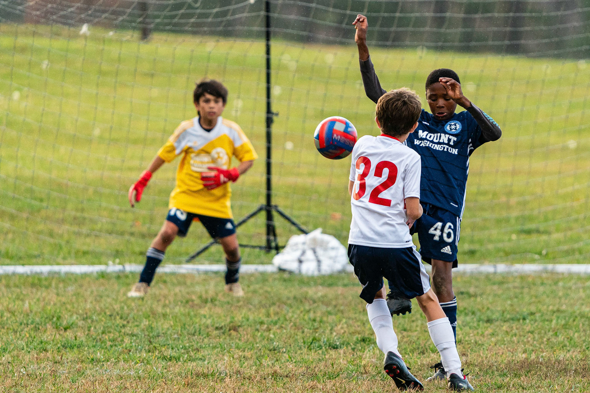 Treme sweeps up nicely as Gordon prepared for a shot that did not come as Mt. Washington defeats Freedom SC 2-1 in their final game of fall 2022.