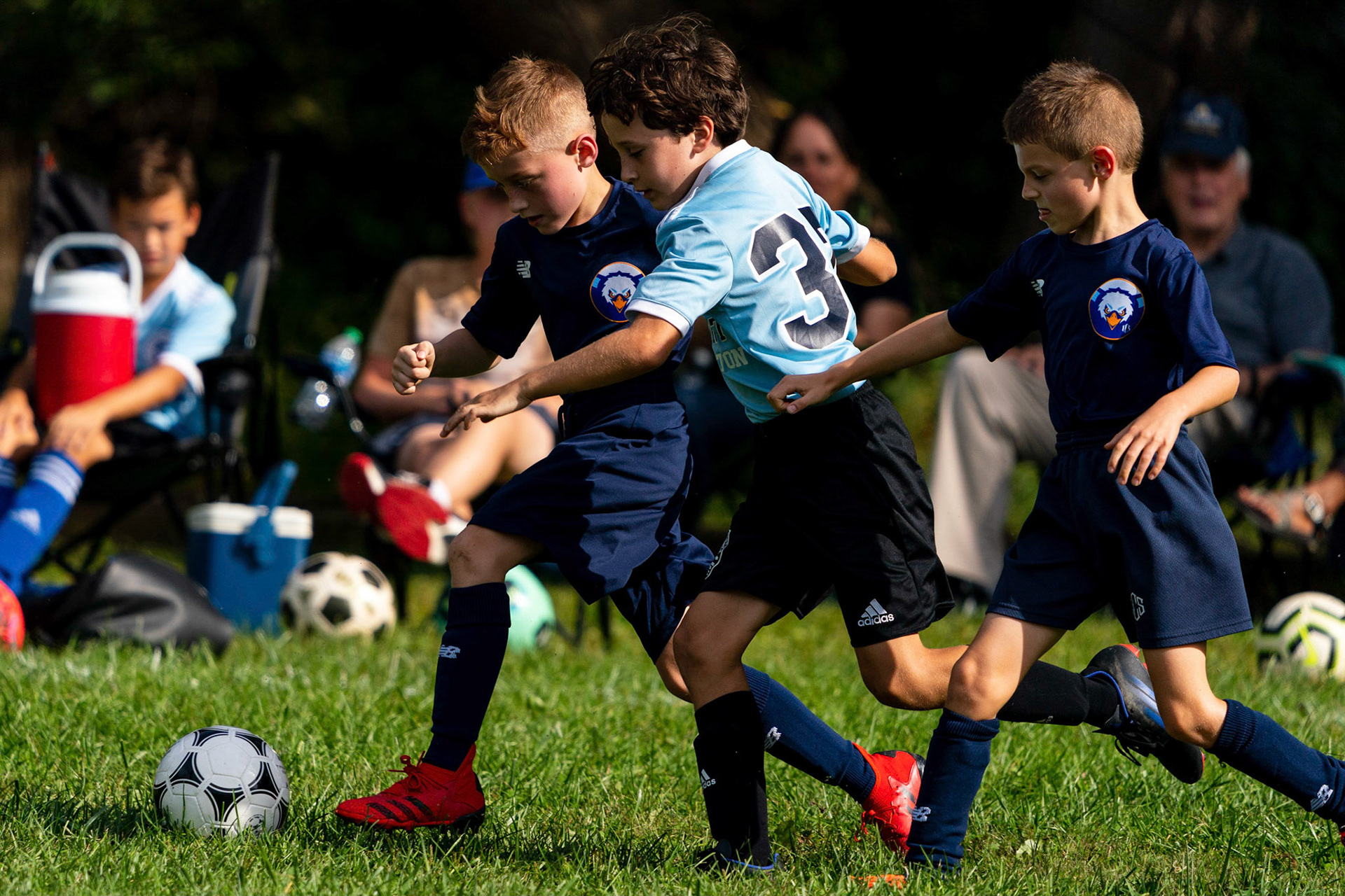 Mt. Washington U-10 travel team plays Immaculate Conception at home on Saturday, October 2, 2021.