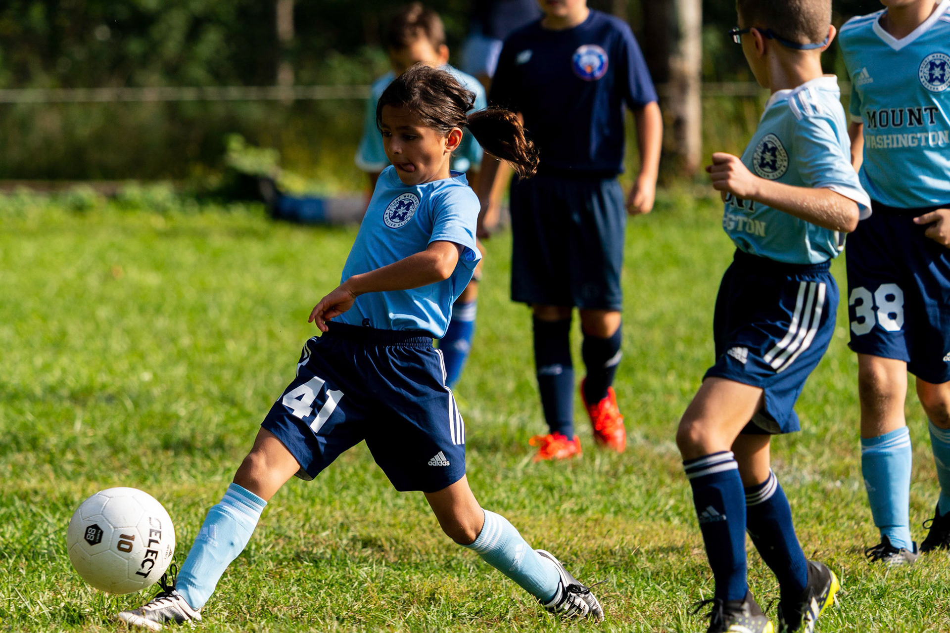 Mt. Washington U-10 travel team plays Immaculate Conception at home on Saturday, October 2, 2021.