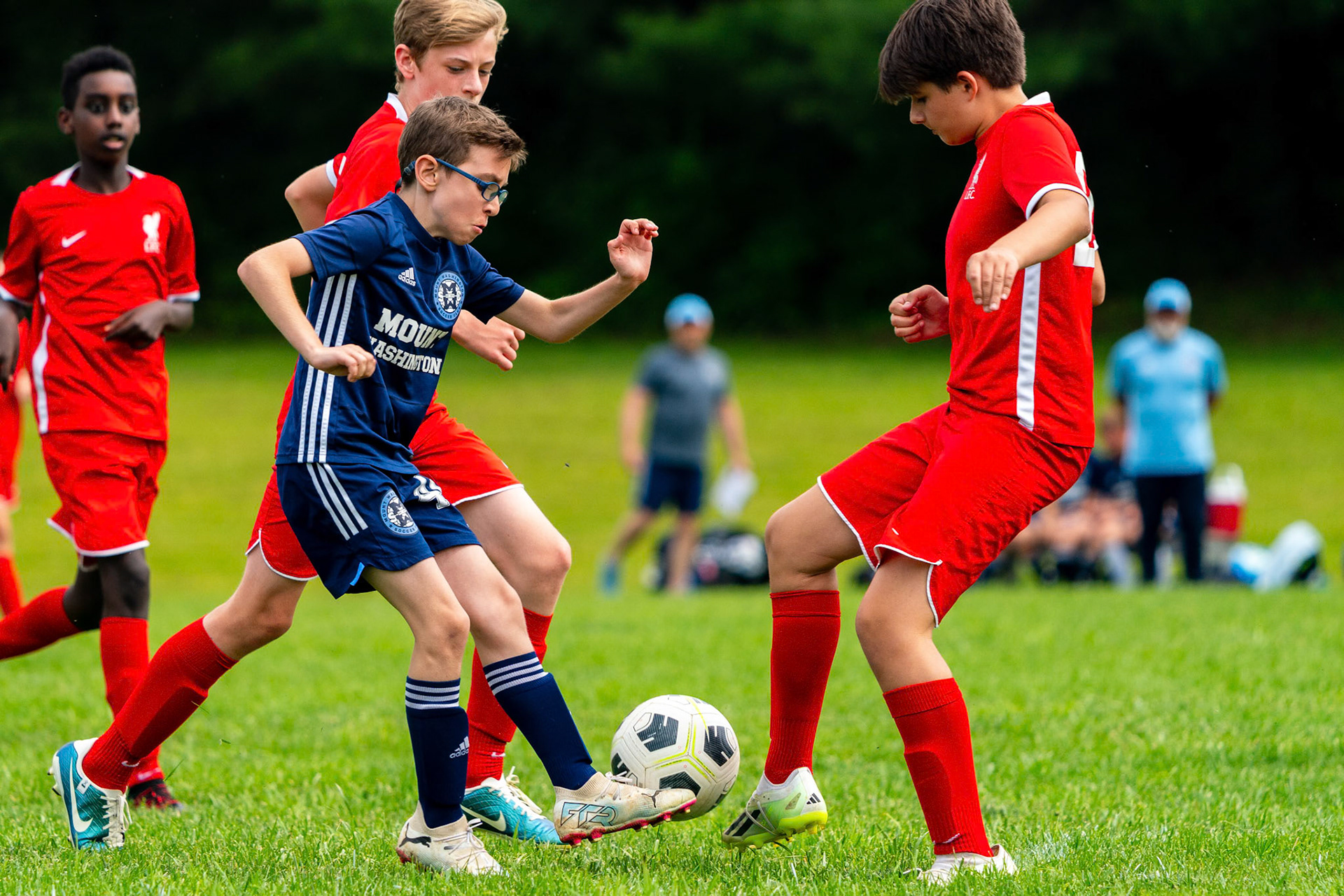 Chizuk Amuno’s 5K race to support the Krieger Schechter Day School on Sunday, June 2, 2024.