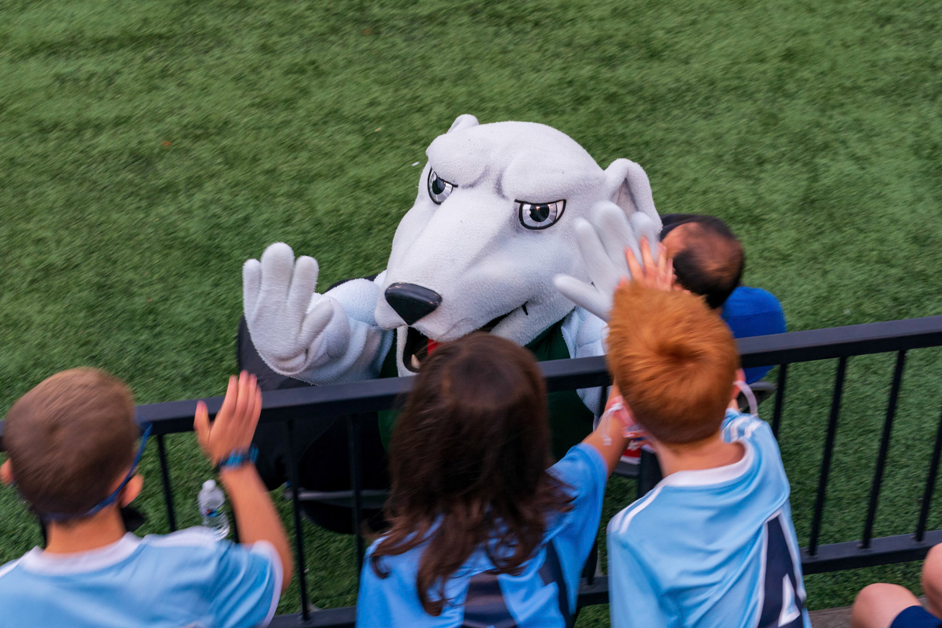 Members of the Mt. Washington Soccer Club (rec and travel) visited the Loyola Greyhounds for a game against Lafayette on Saturday, October 9, 2021.