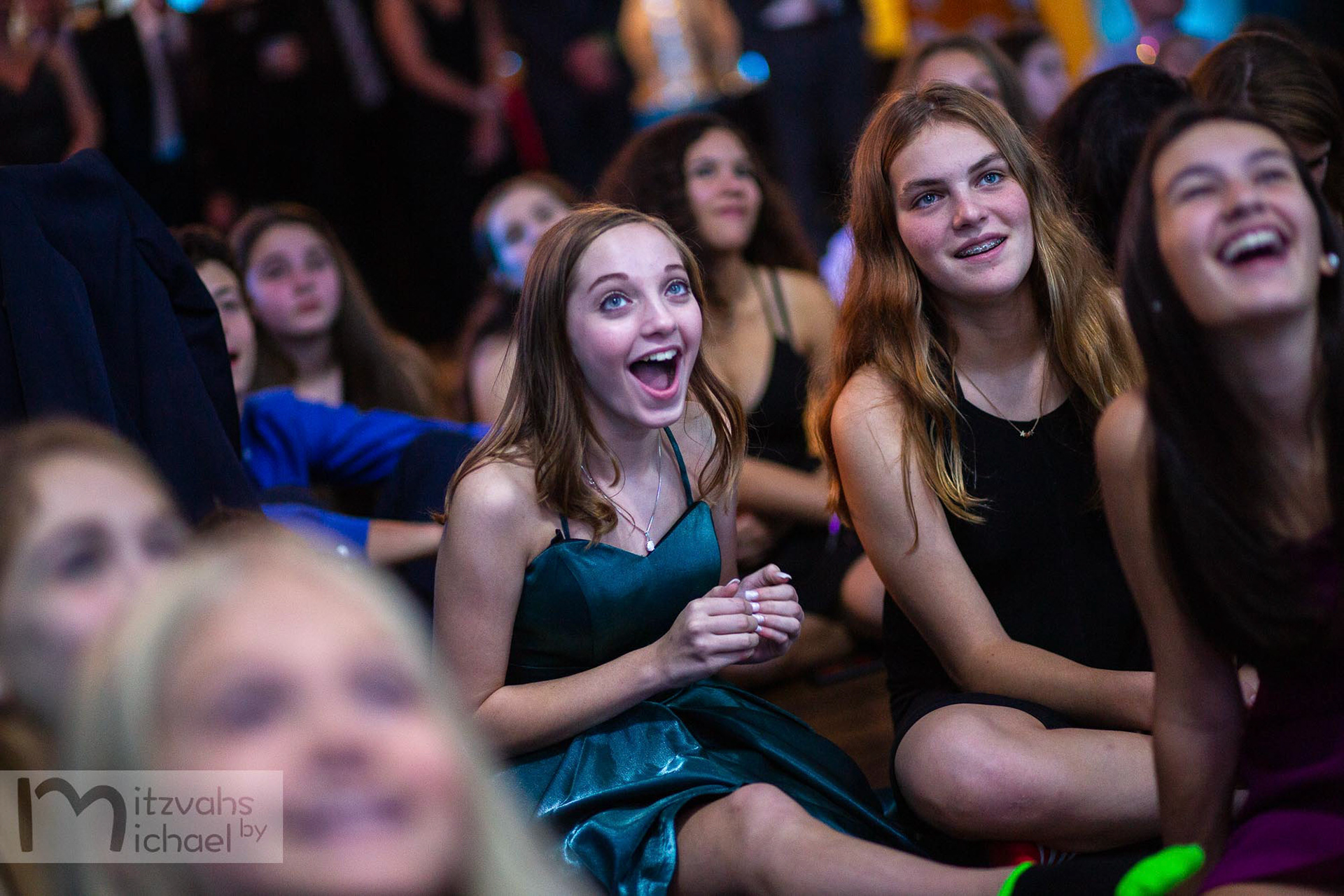 Cora’s Beth Shalom Bat Mitzvah party at The Great Room at Savage Mill.