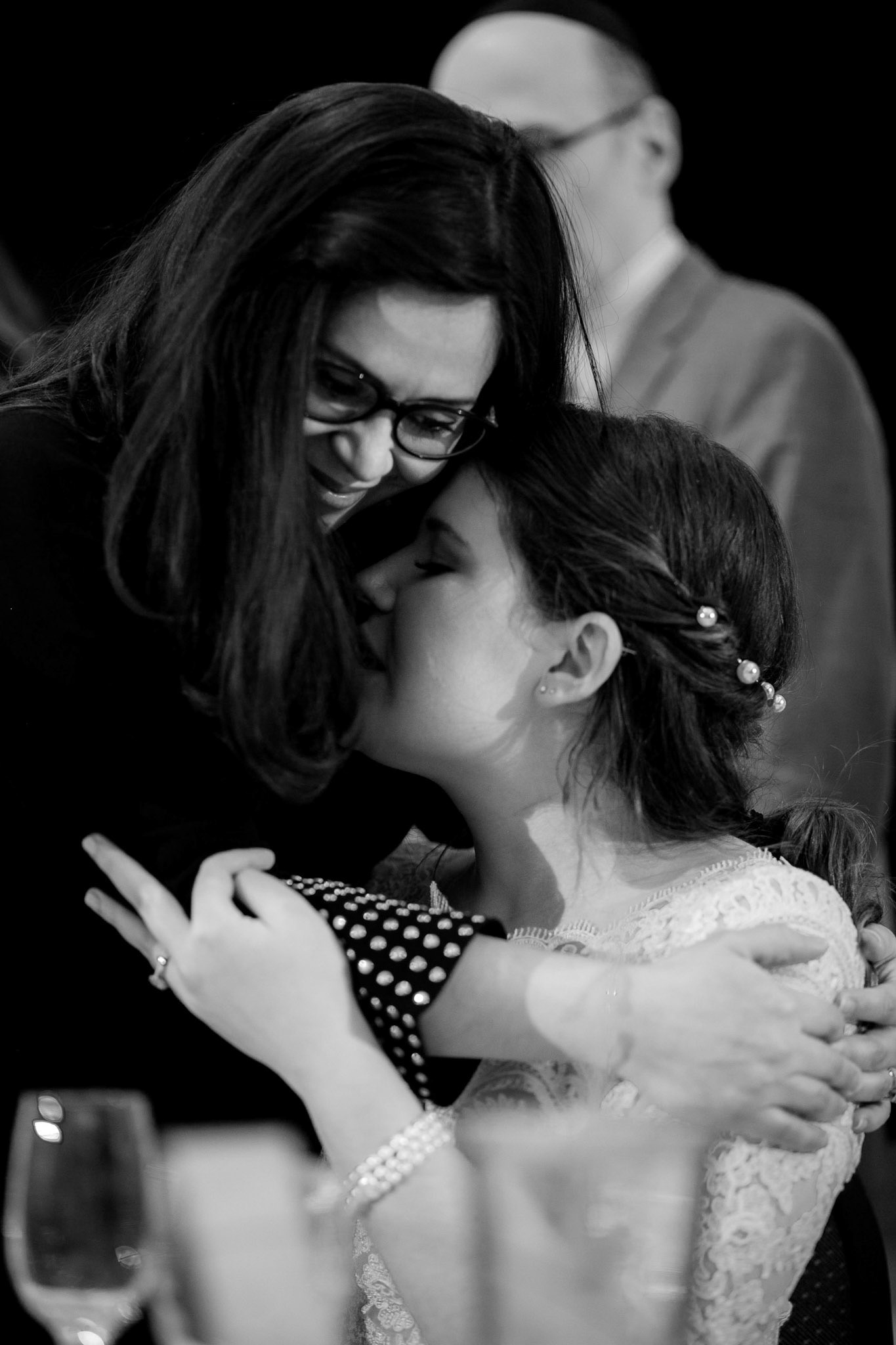 Alison and Shai wed at Beth Tfiloh in Baltimore, MD on Sunday, December 23, 2018.