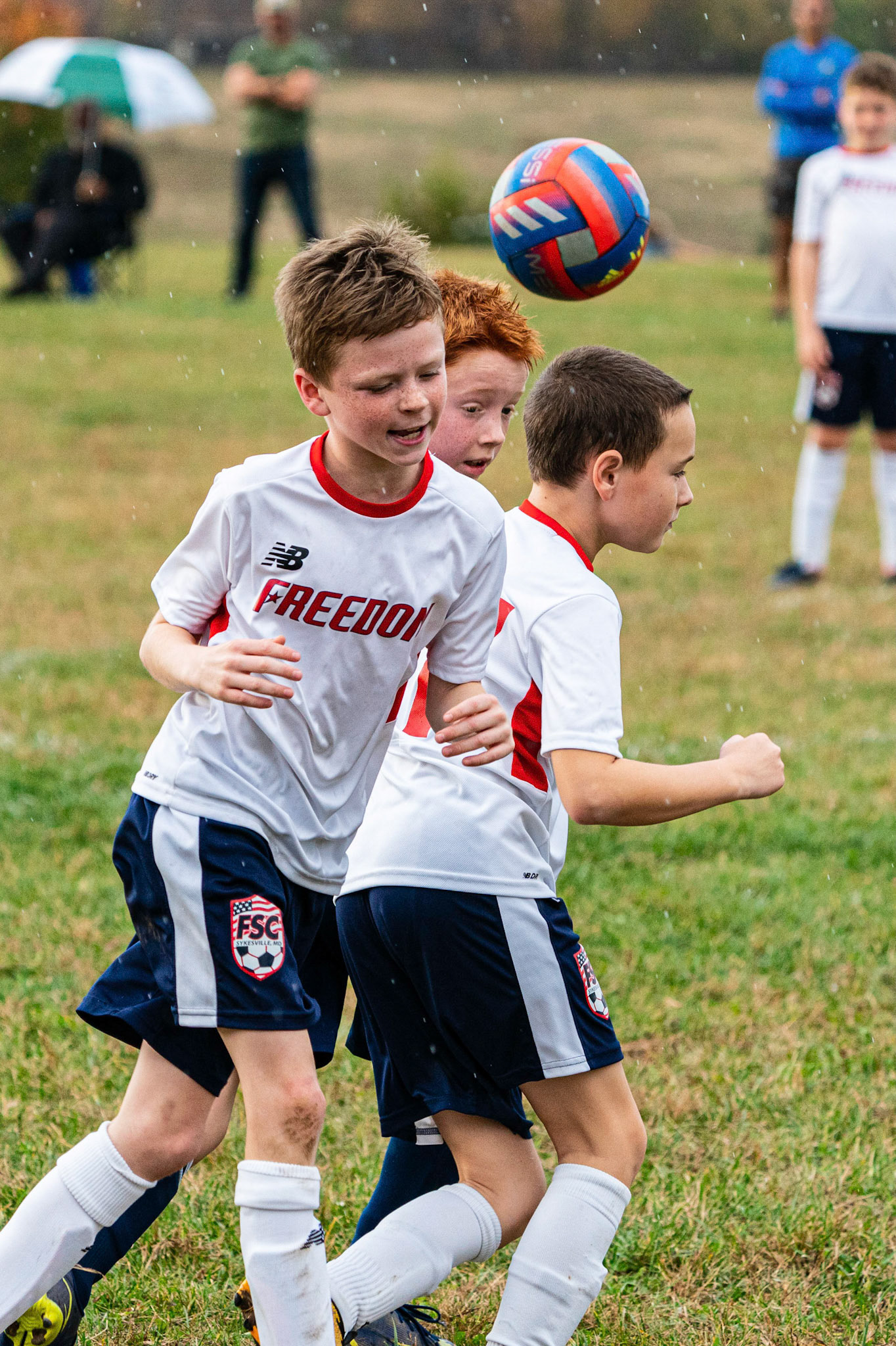 Somehow Calvin was called for a head ball on this play as Mt. Washington defeats Freedom SC 2-1 in their final game of fall 2022.