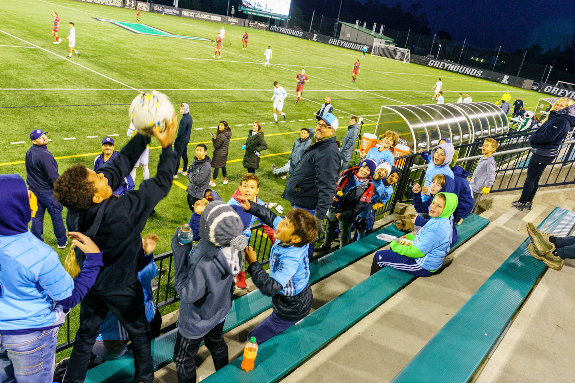 Mt. Washington Boy 12 travel team visits the Loyola Dons soccer team on Tuesday, October 18, 2022.