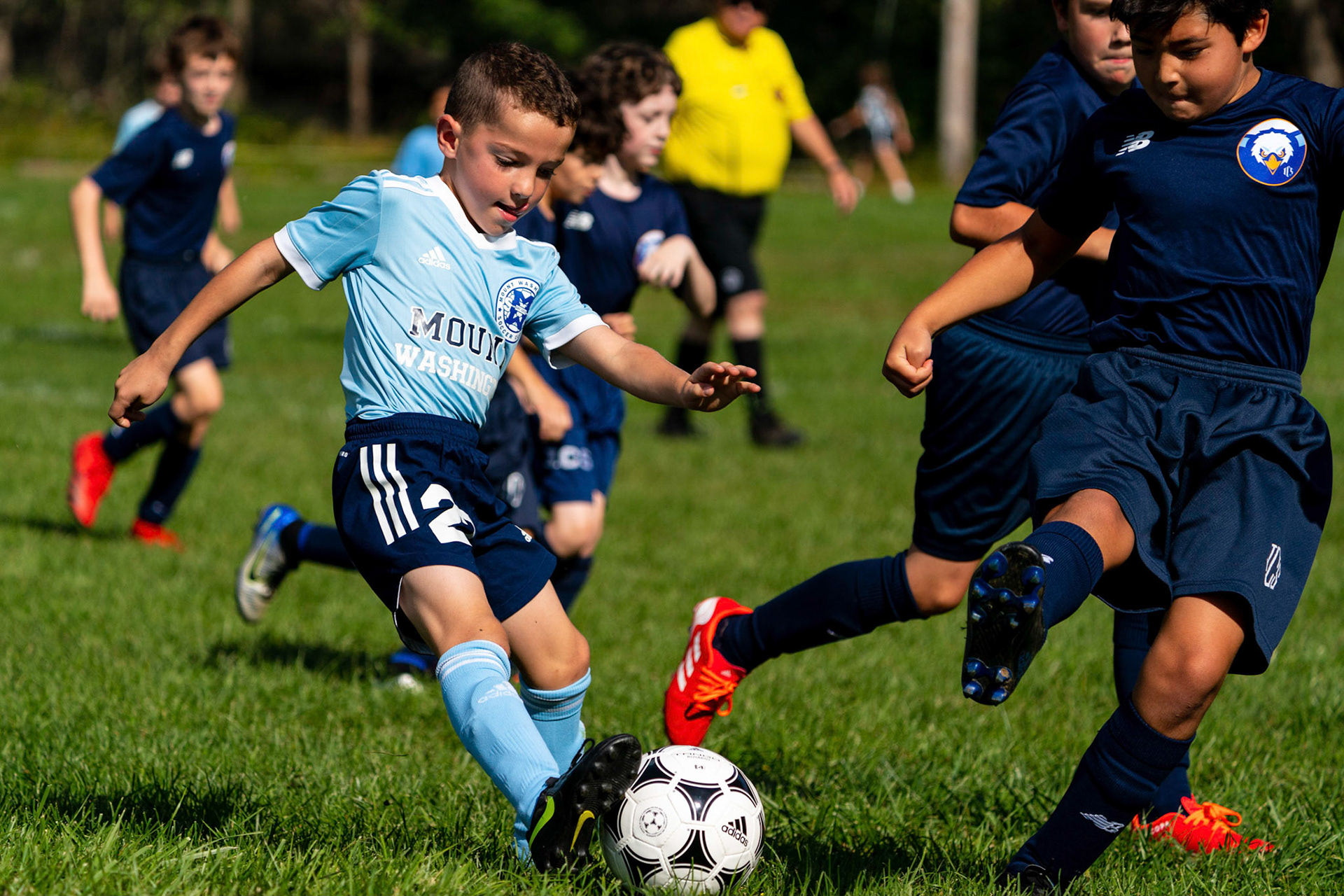 Mt. Washington U-10 travel team plays Immaculate Conception at home on Saturday, October 2, 2021.