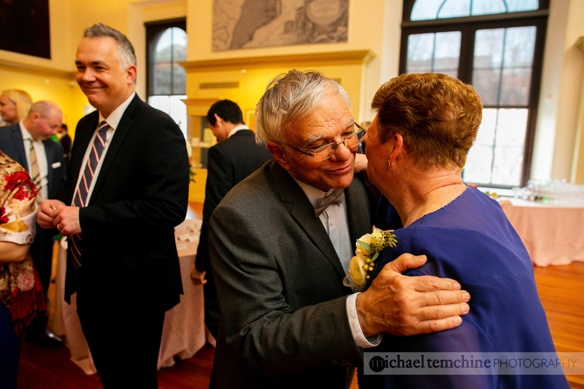 Denise and Sylvain's Peabody Institute wedding on March 2, 2019 in Baltimore, MD