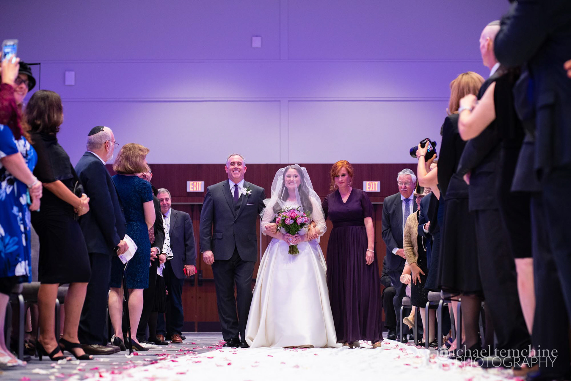 Yael and Eitan’s modern orthodox Jewish wedding at the Grand Hyatt in Washington D.C. on Sunday, August 25, 2019.