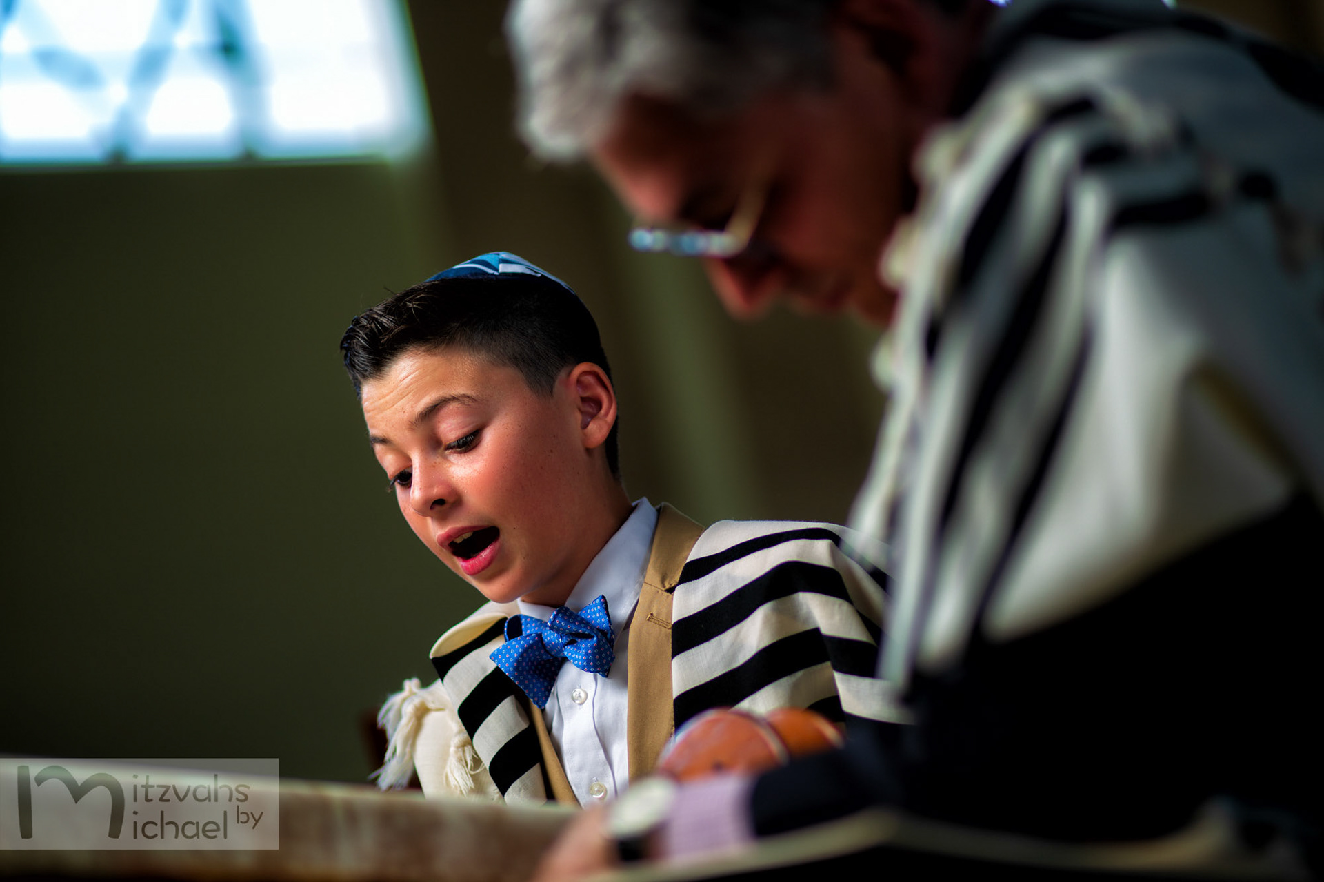 Rafael’s Bar Mitzvah portraits at Ohev Sholom in Washington D.C.