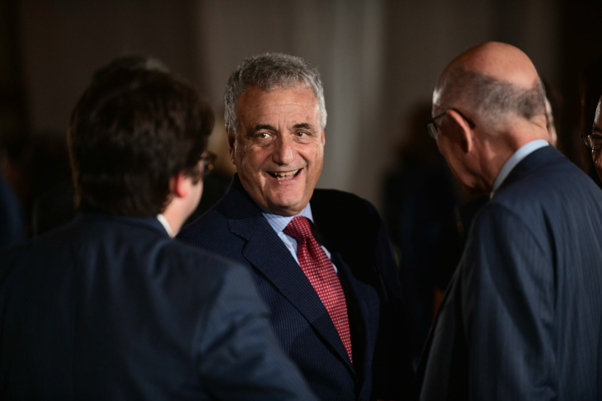 America Abroad Media (AAM) presents their annual gala awards dinner at the Andrew Mellon Auditorium in Washington D.C. on Tuesday, November 5, 2019. Honorees included Egyptian actress Yousra, Iranian activist and journalist Masih Alinejad, and film director Peter Berg.