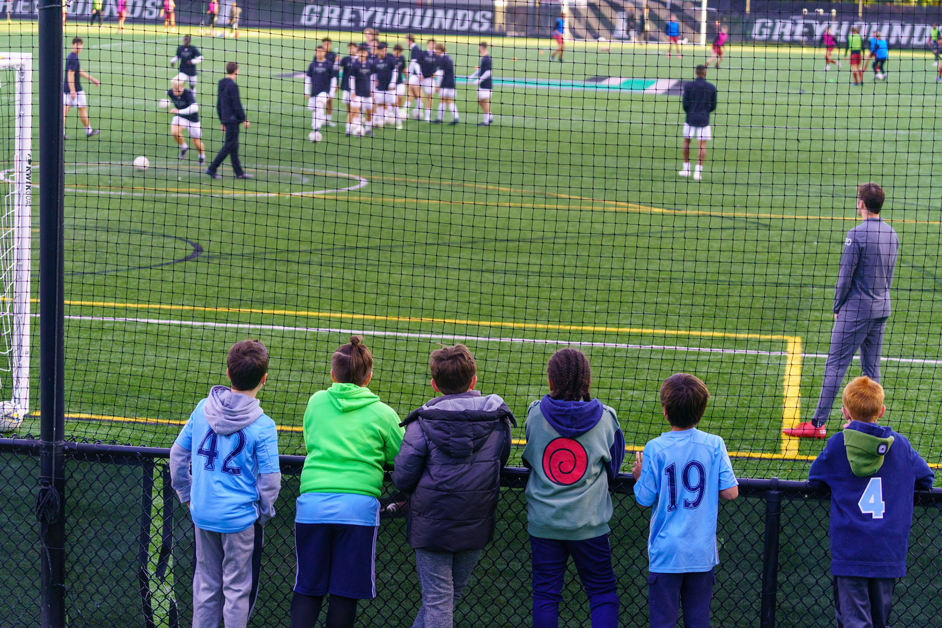 Mt. Washington Boy 12 travel team visits the Loyola Dons soccer team on Tuesday, October 18, 2022.