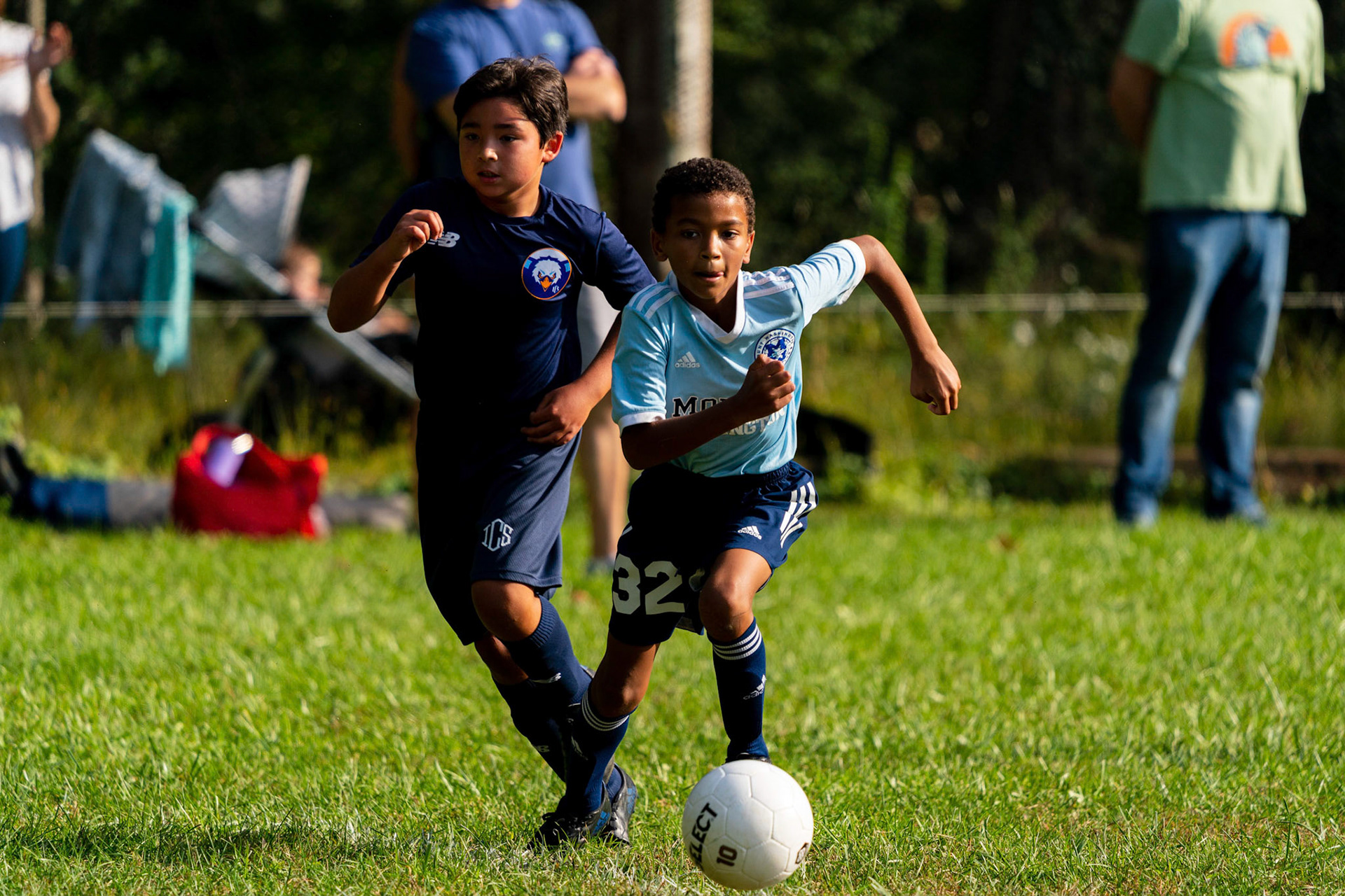 Mt. Washington U-10 travel team plays Immaculate Conception at home on Saturday, October 2, 2021.