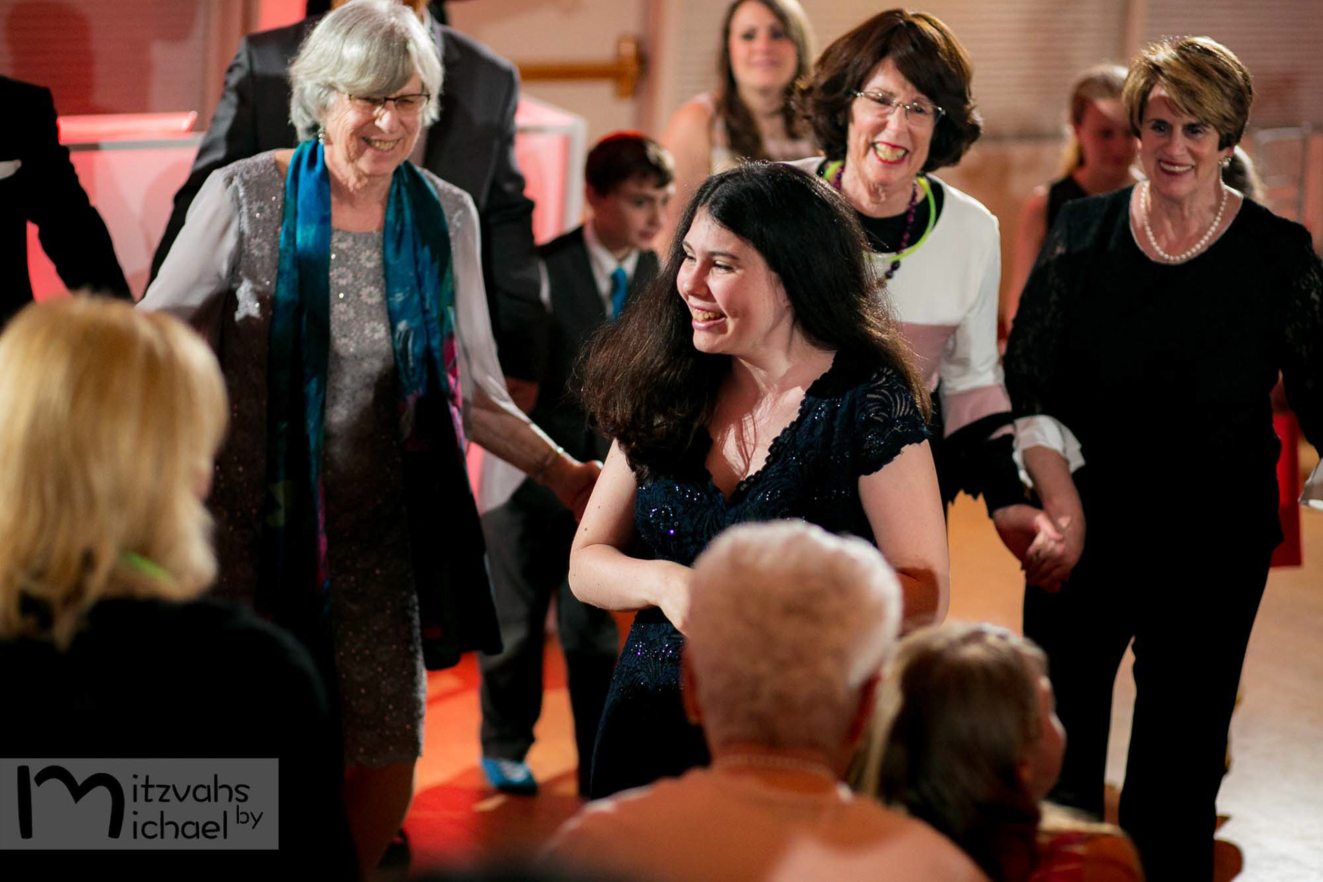 Rachel's Agudas Achim, Alexandria, VA Bat Mitzvah by Mitzvahs by Michael Temchine Photography and Pop Color Events.