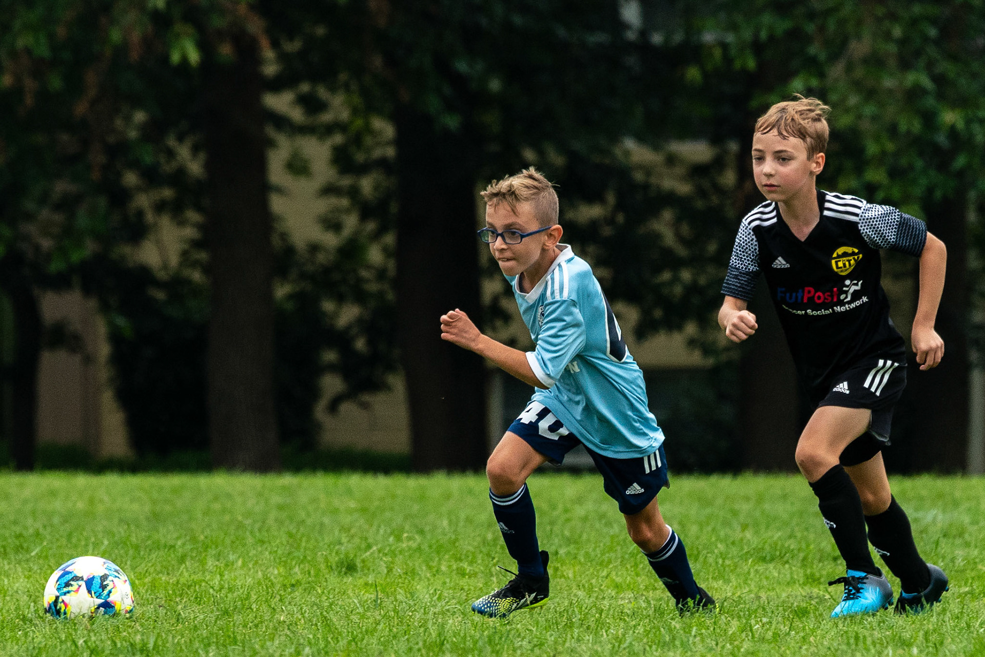 The Mt. Washington U10 Travel soccer team plays in the Labor Day Tournament.