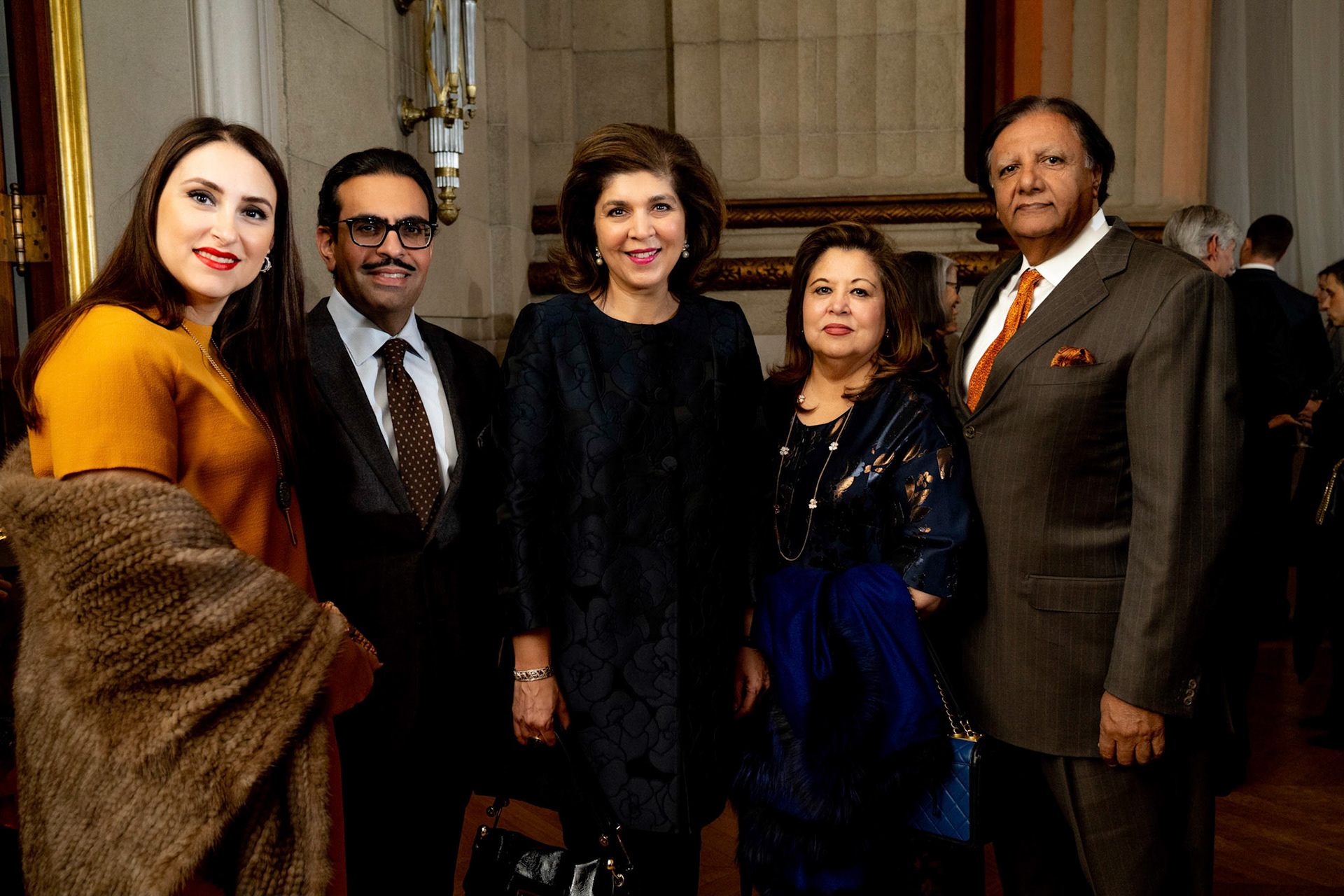 America Abroad Media (AAM) presents their annual gala awards dinner at the Andrew Mellon Auditorium in Washington D.C. on Tuesday, November 5, 2019. Honorees included Egyptian actress Yousra, Iranian activist and journalist Masih Alinejad, and film director Peter Berg.