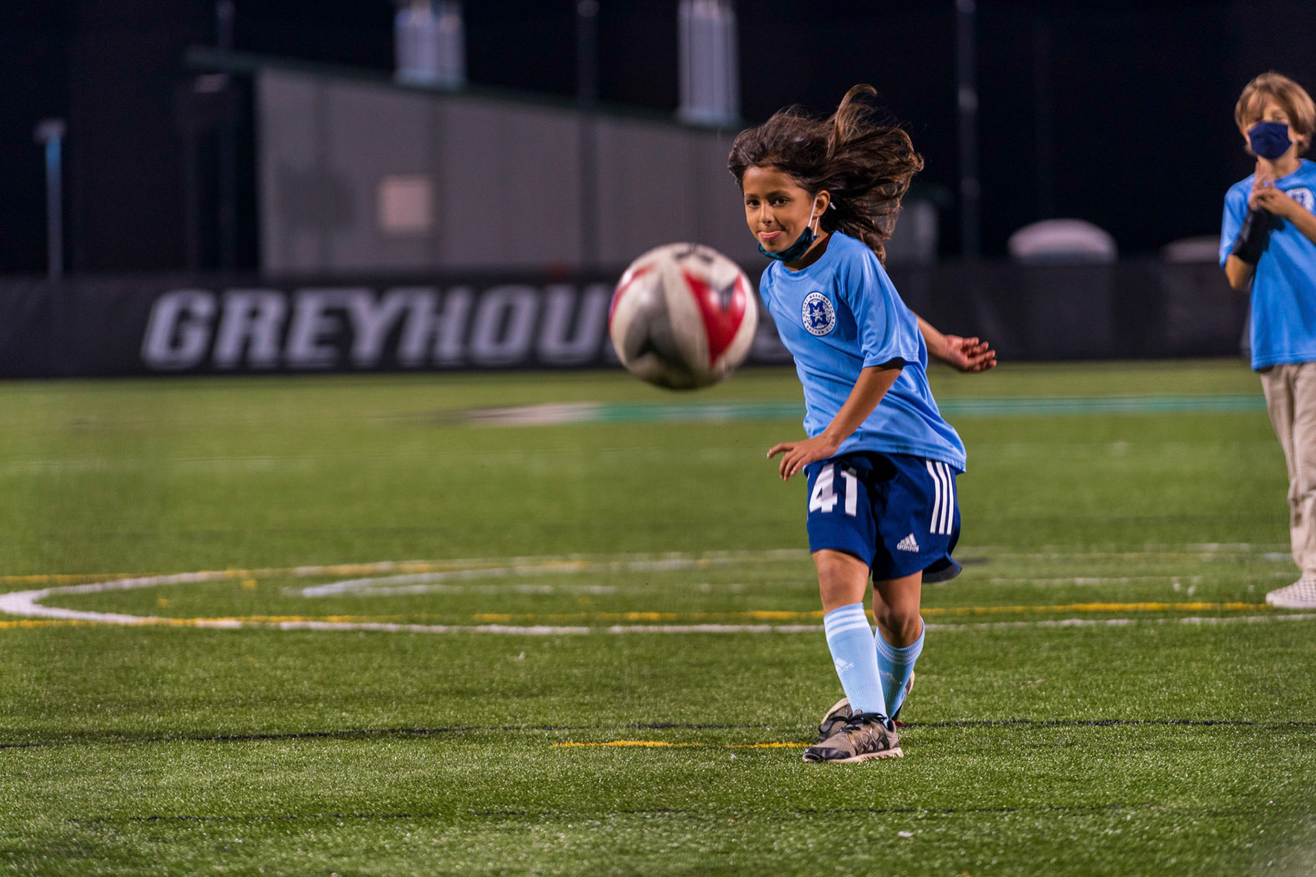 Members of the Mt. Washington Soccer Club (rec and travel) visited the Loyola Greyhounds for a game against Lafayette on Saturday, October 9, 2021.