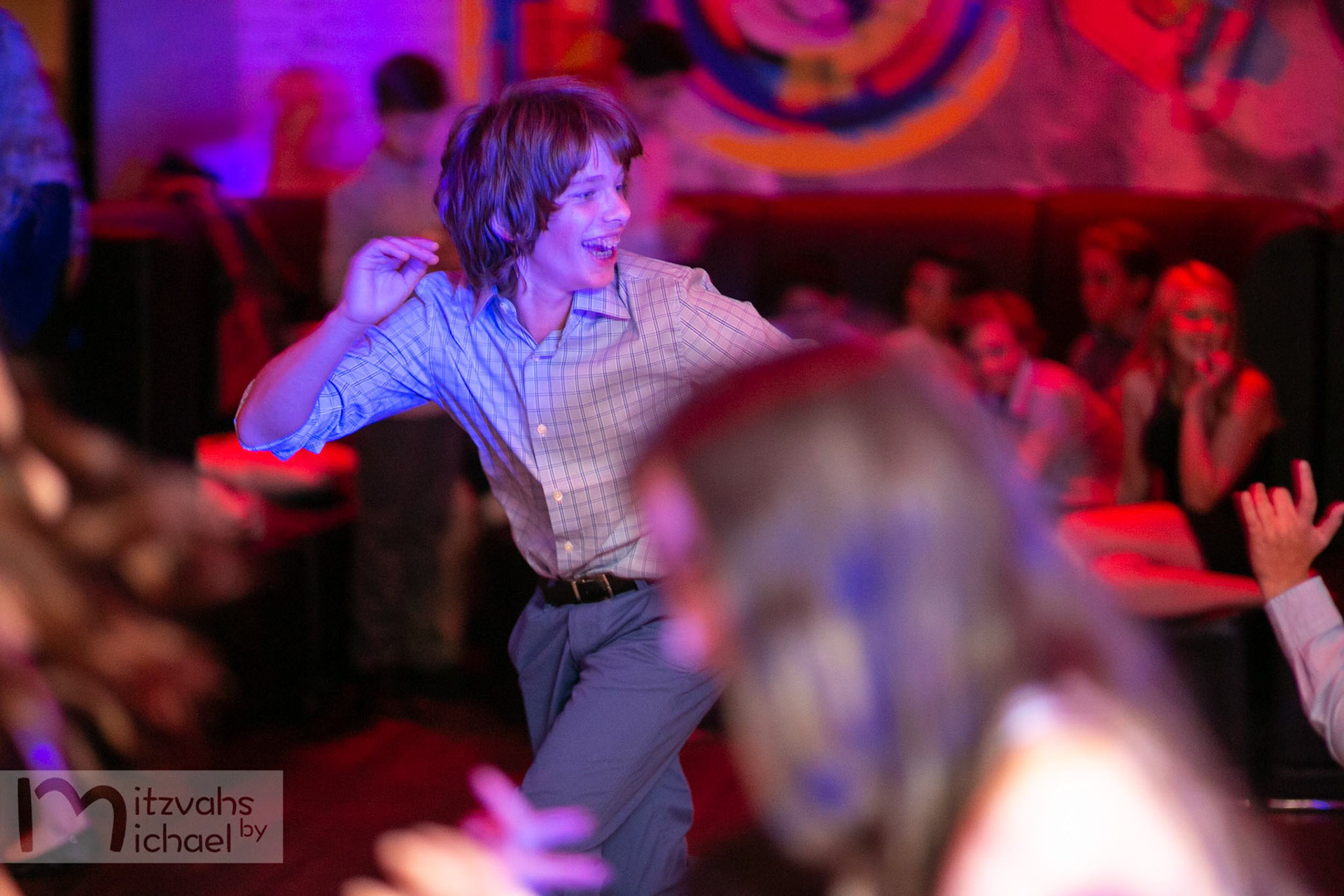 Brandon’s Bar Mitzvah party at The Loft at 4935 in Bethesda, MD.