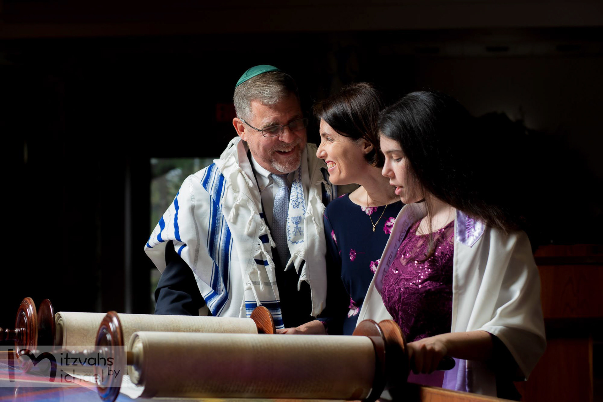 Rachel's Agudas Achim, Alexandria, VA Bat Mitzvah by Mitzvahs by Michael Temchine Photography and Pop Color Events.