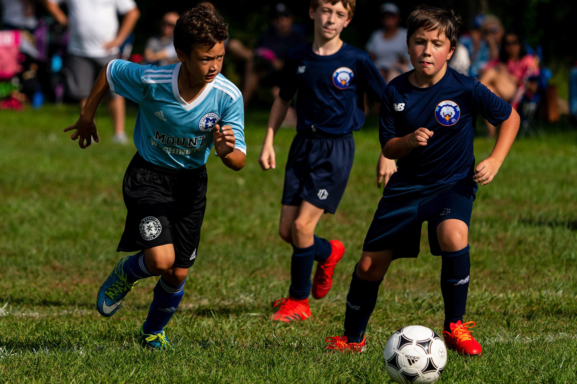 Mt. Washington U-10 travel team plays Immaculate Conception at home on Saturday, October 2, 2021.