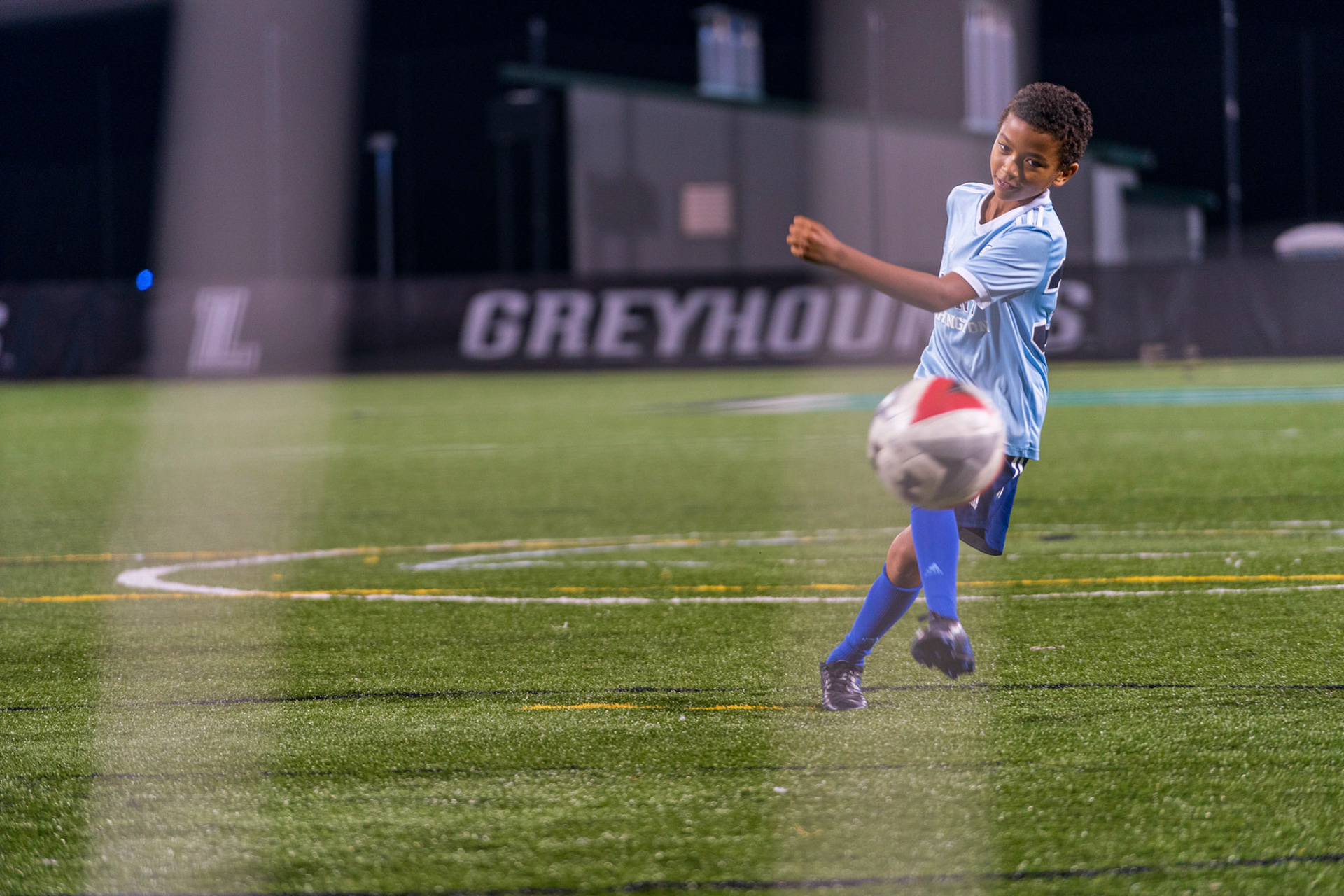 Members of the Mt. Washington Soccer Club (rec and travel) visited the Loyola Greyhounds for a game against Lafayette on Saturday, October 9, 2021.