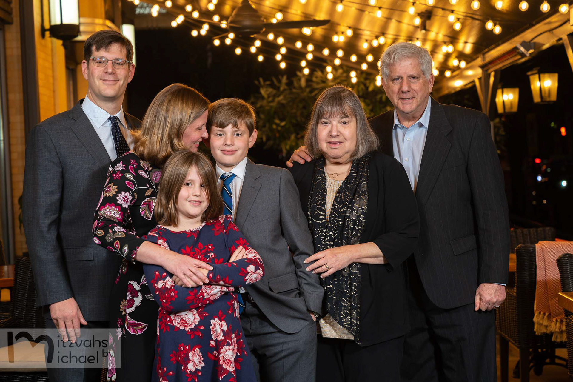 Ben’s Temple Micah Bar Mitzvah kid’s party at Pinstripes in Georgetown and family dinner at Sfoglina in Van Ness.