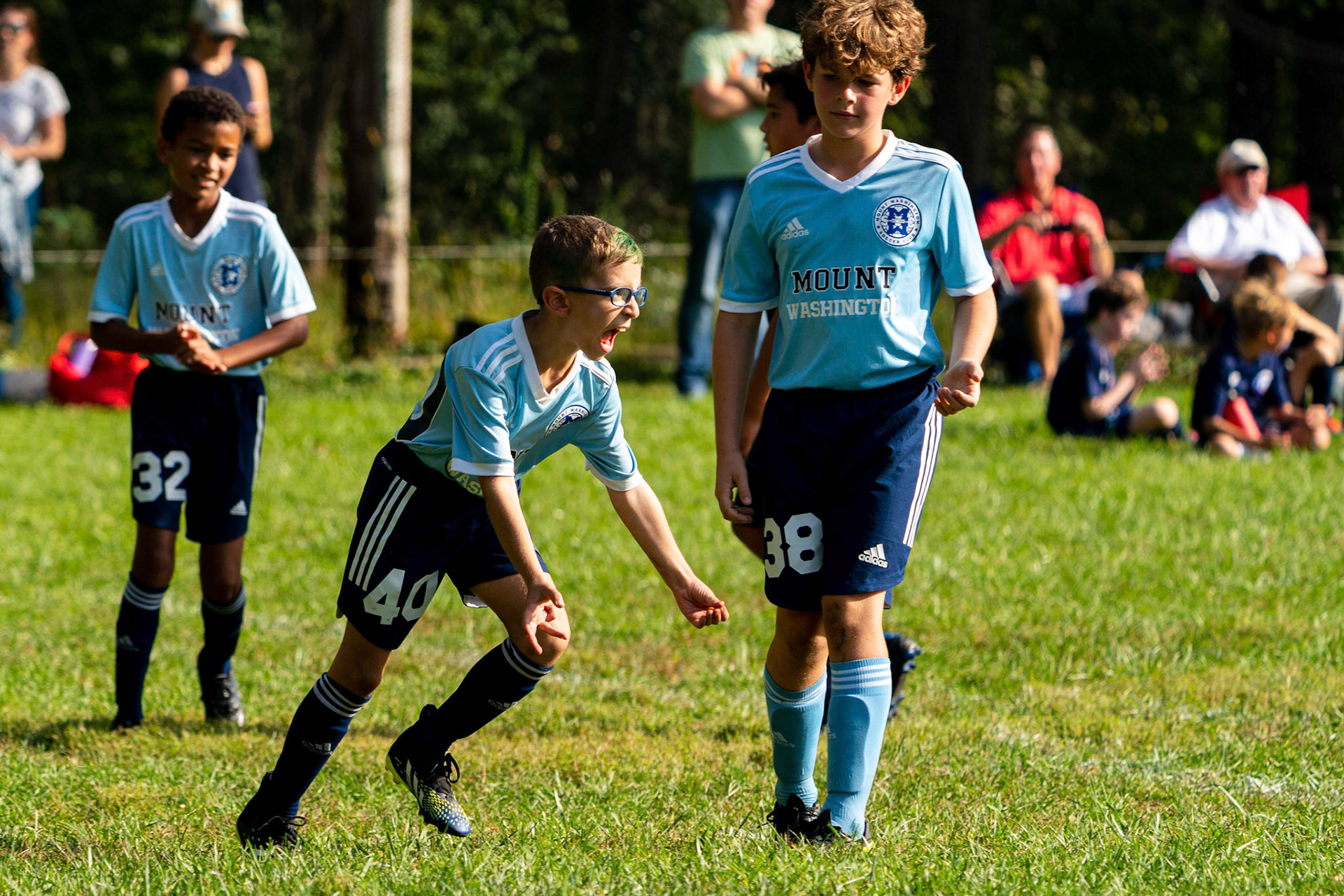 Mt. Washington U-10 travel team plays Immaculate Conception at home on Saturday, October 2, 2021.