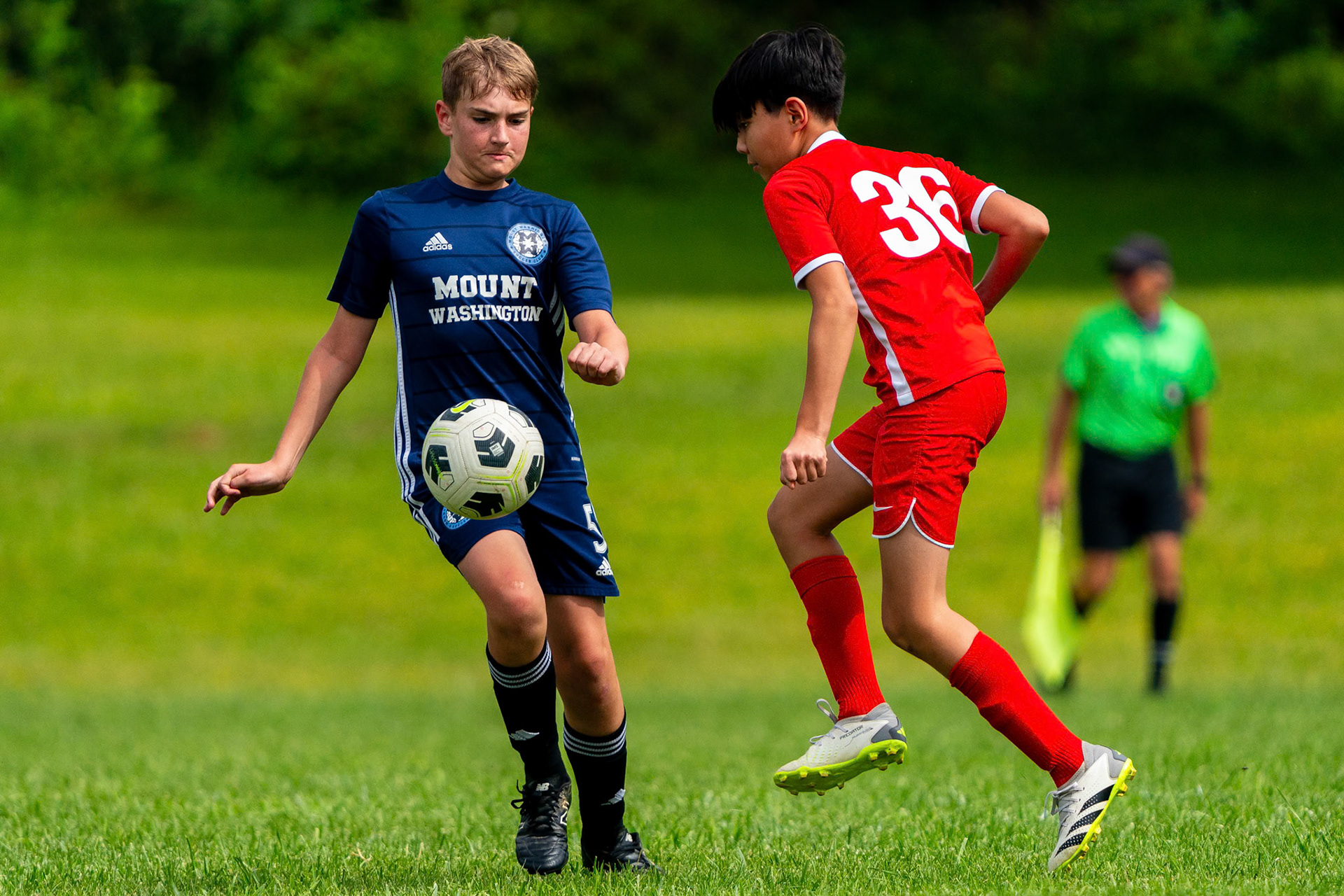 Chizuk Amuno’s 5K race to support the Krieger Schechter Day School on Sunday, June 2, 2024.