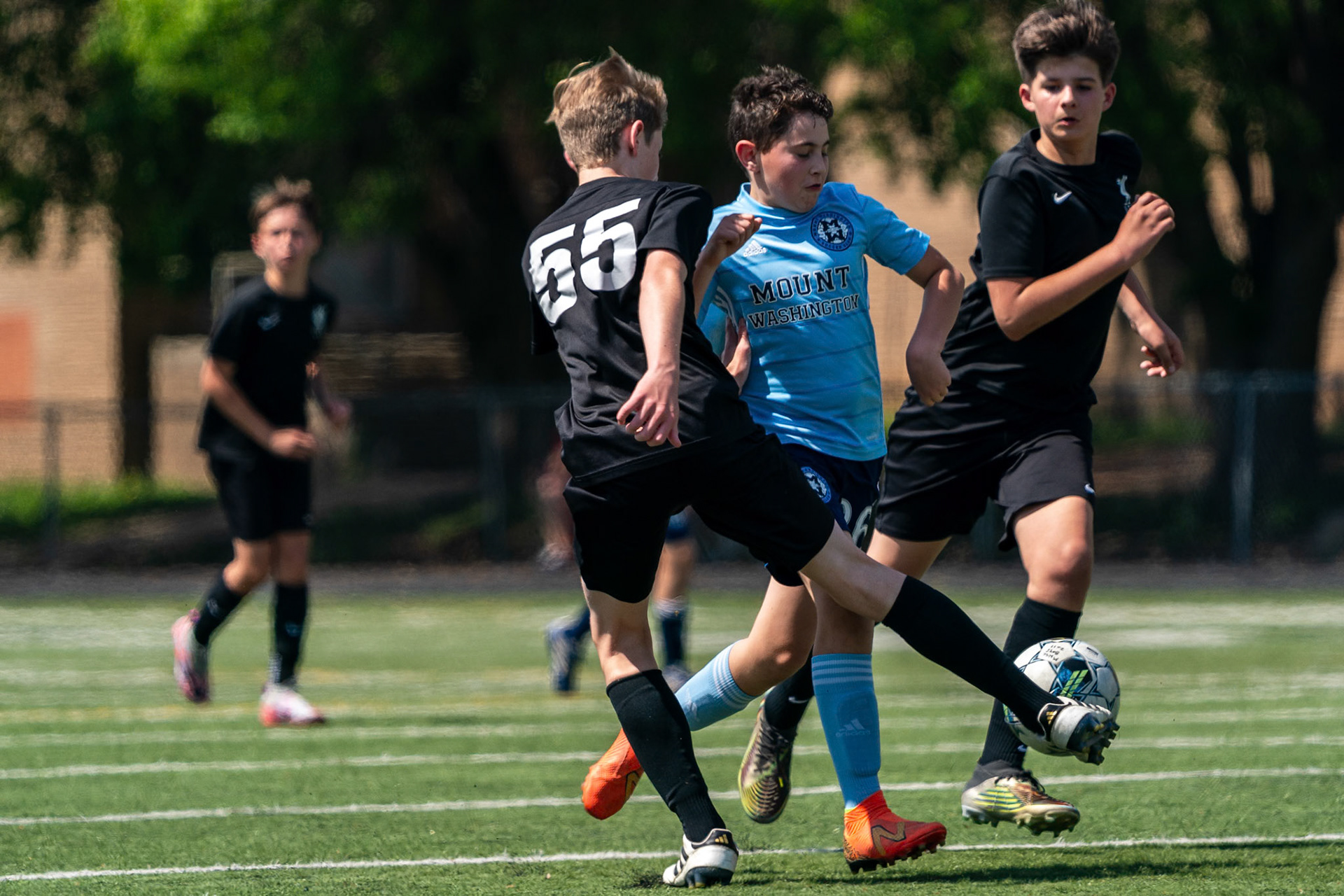 Chizuk Amuno’s 5K race to support the Krieger Schechter Day School on Sunday, June 2, 2024.